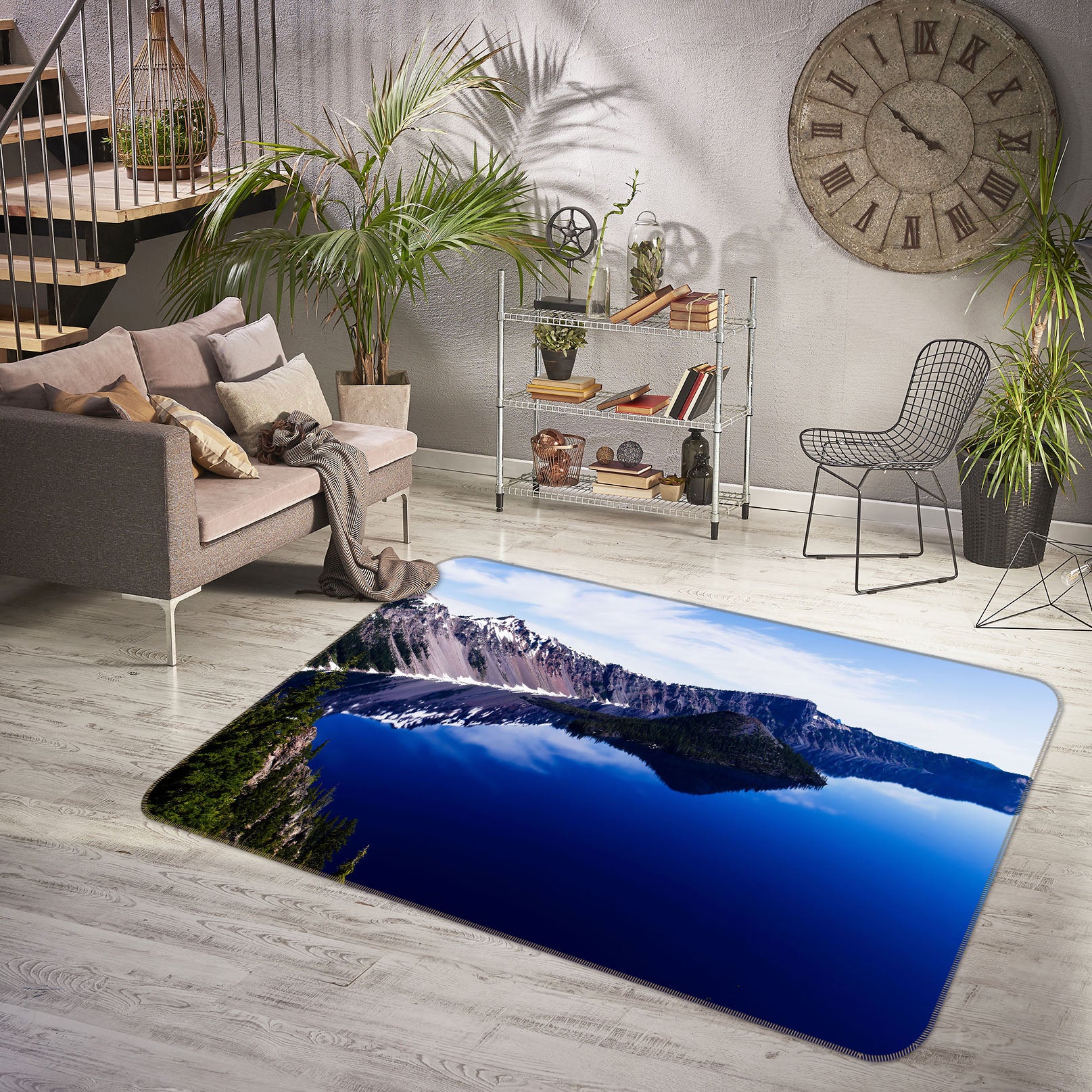 3D Lake 35132 Non Slip Rug Mat