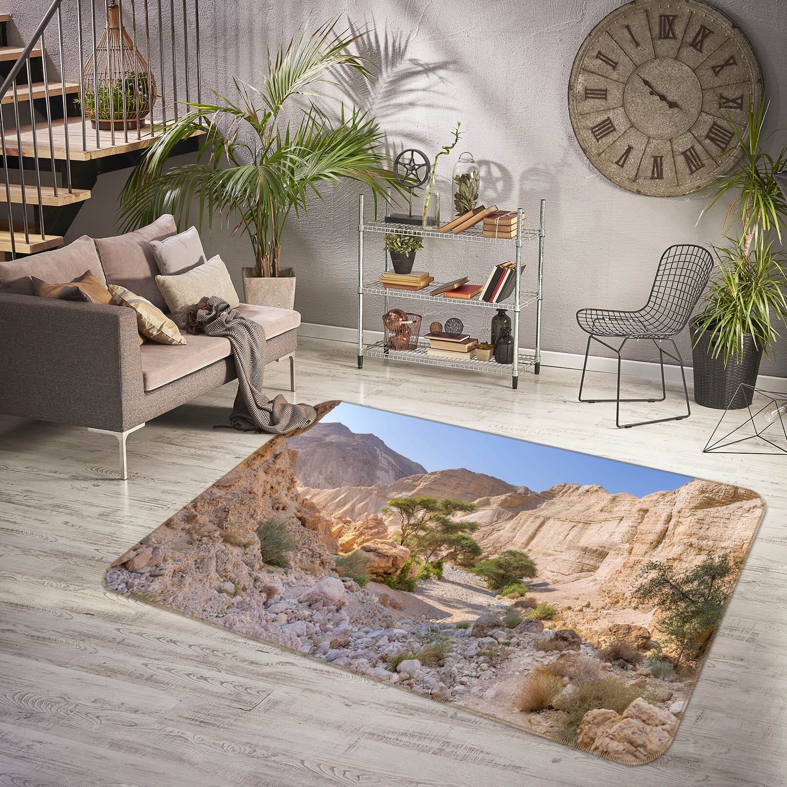 3D Sunny Valley 3027 Assaf Frank Rug Non Slip Rug Mat Mat AJ Creativity Home 