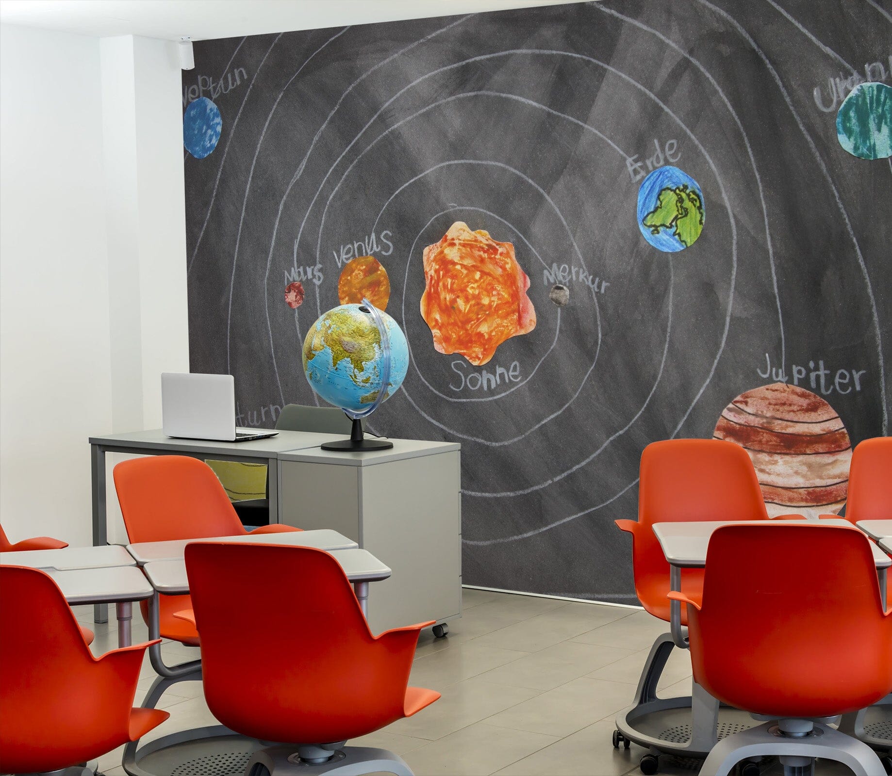 3D Planet Pattern 148 Wall Murals Wallpaper AJ Wallpaper 2 