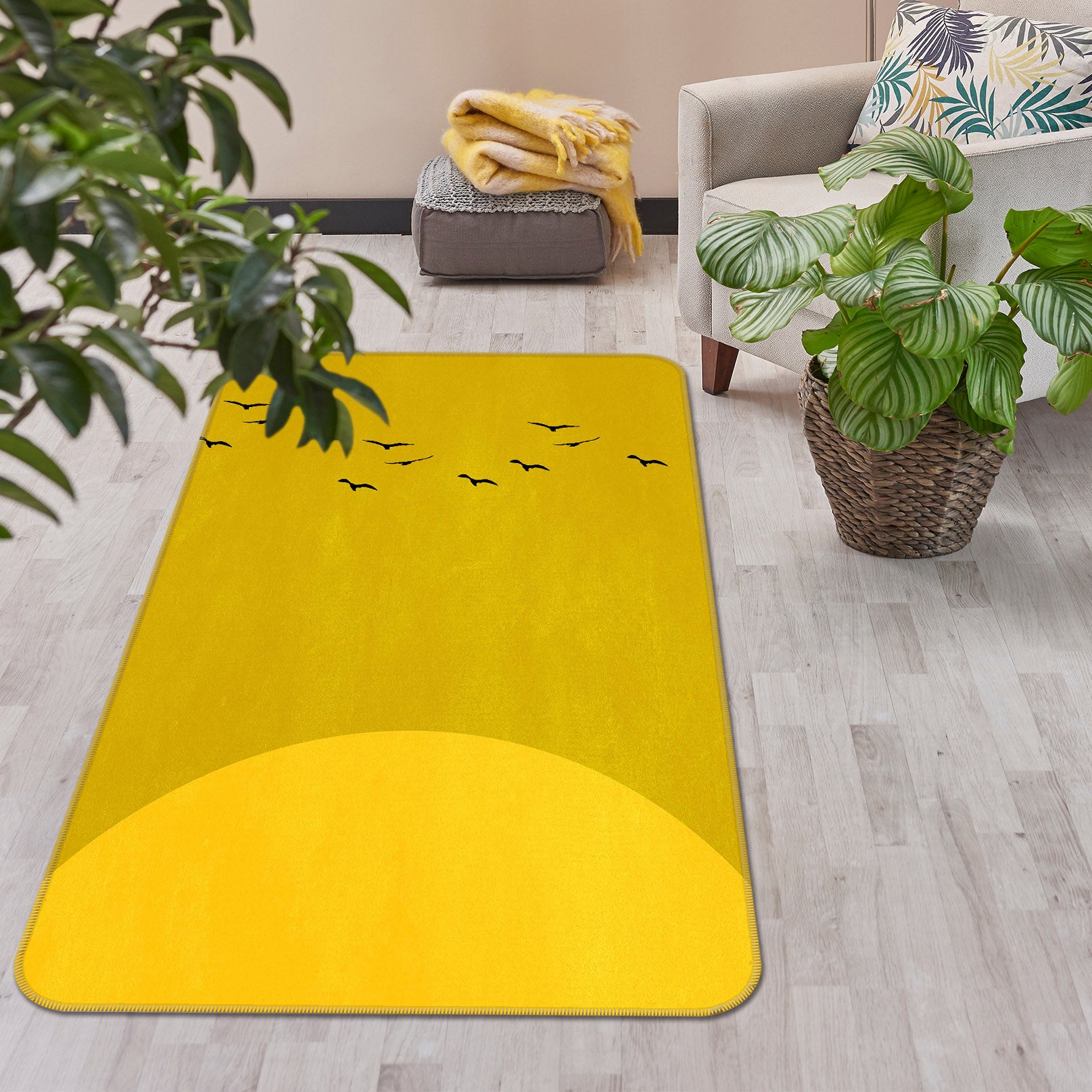 3D Sundance 84135 Boris Draschoff Rug Non Slip Rug Mat