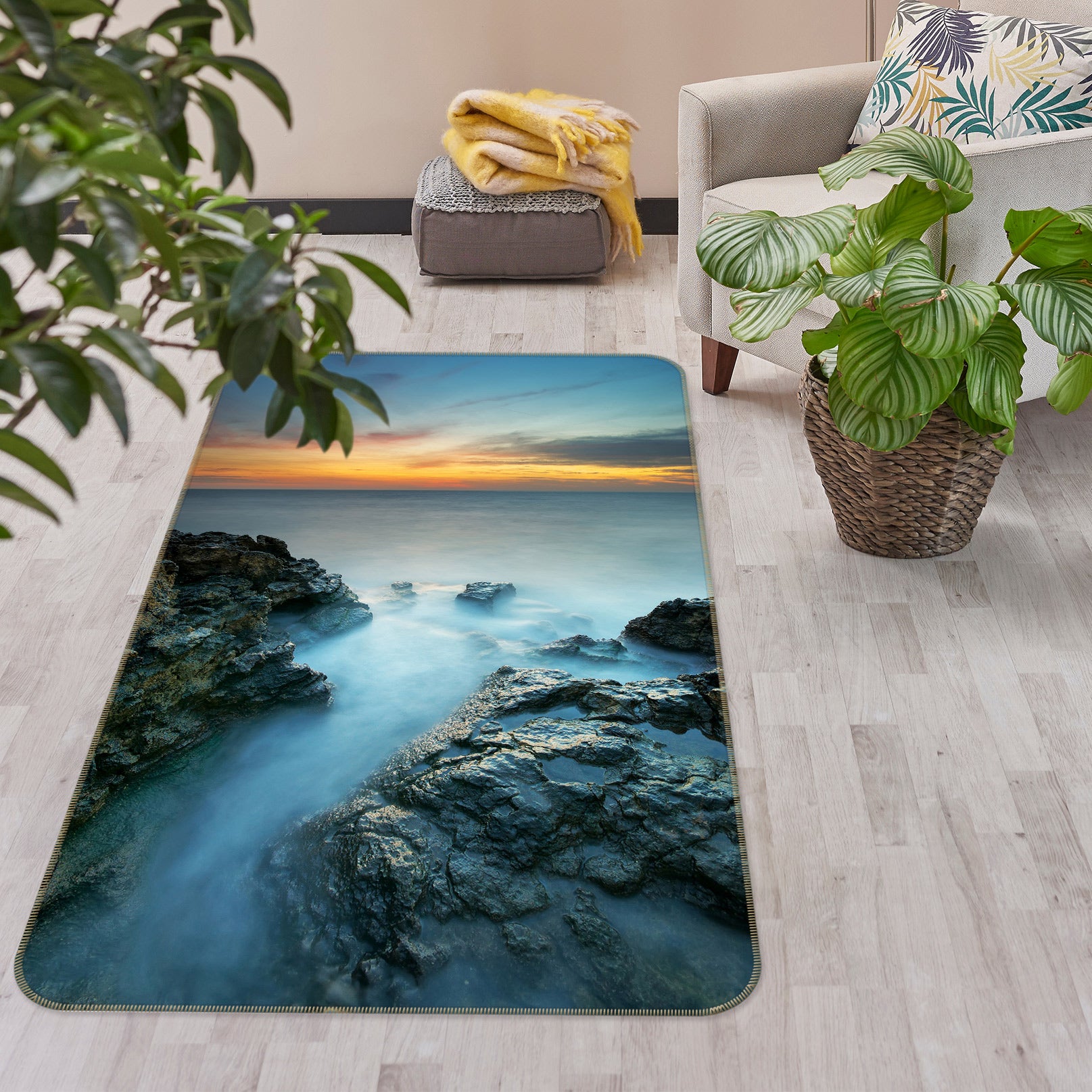 3D Stone 76104 Non Slip Rug Mat