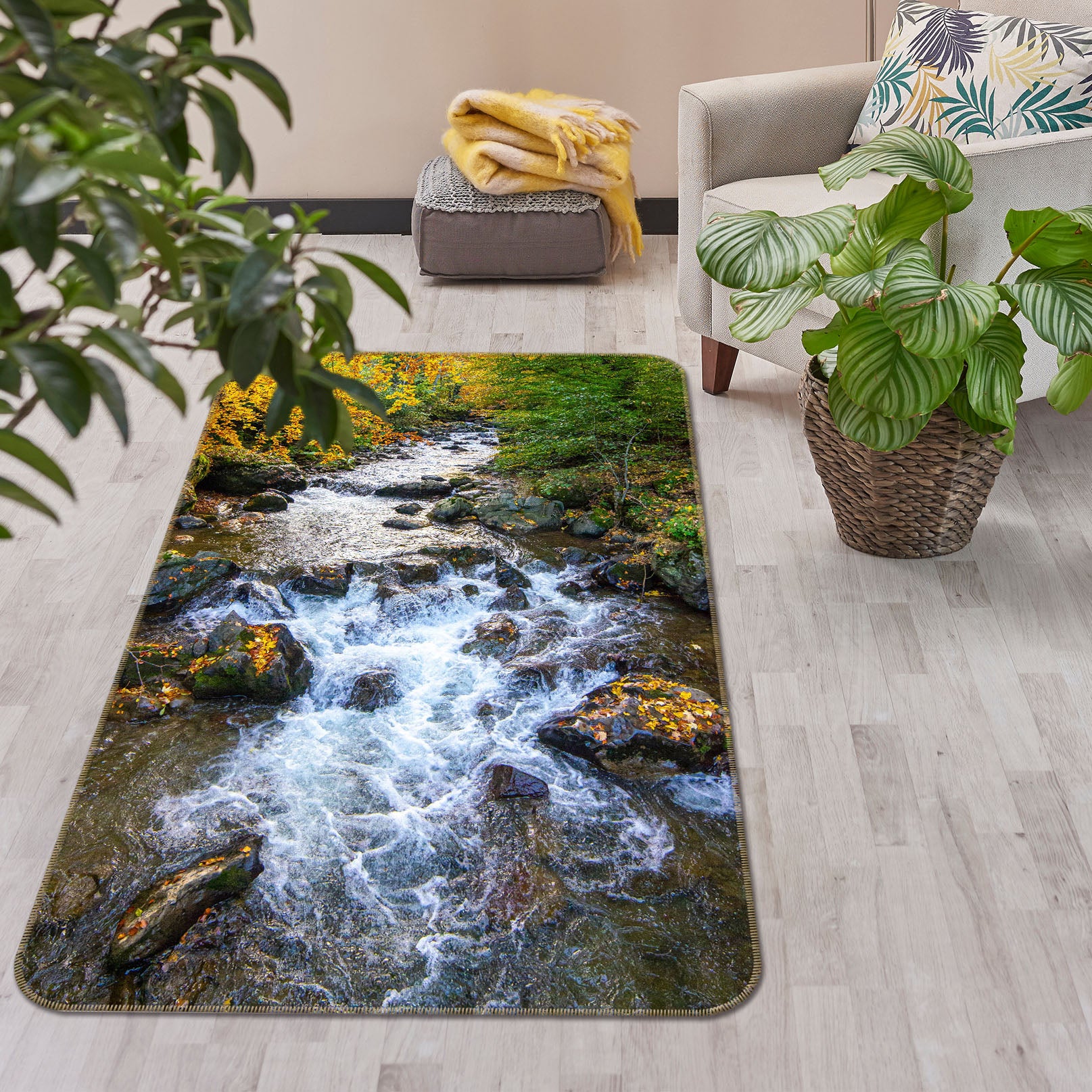 3D Stream 26210 Non Slip Rug Mat