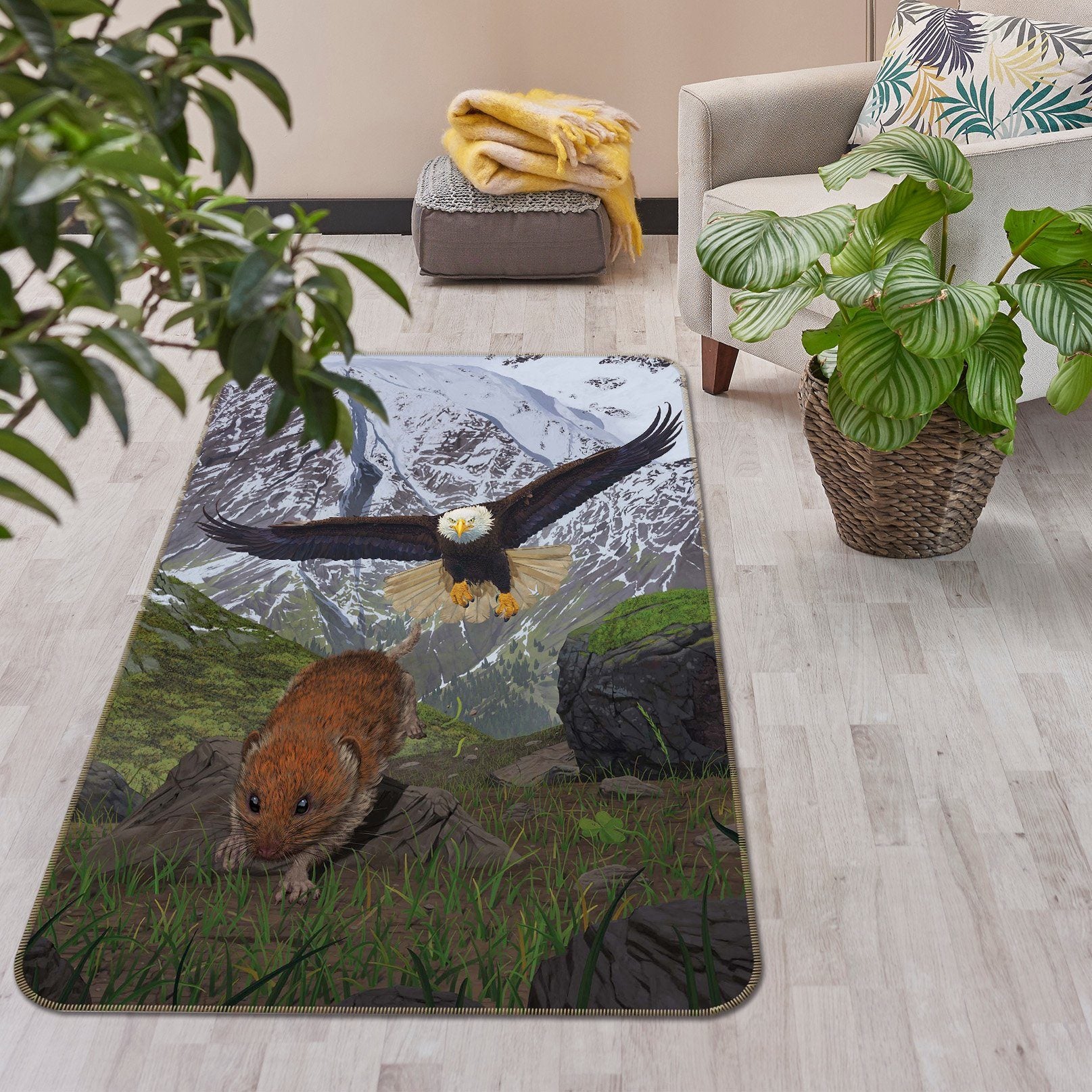 3D Alaska 1006 Vincent Hie Rug Non Slip Rug Mat Mat AJ Creativity Home 