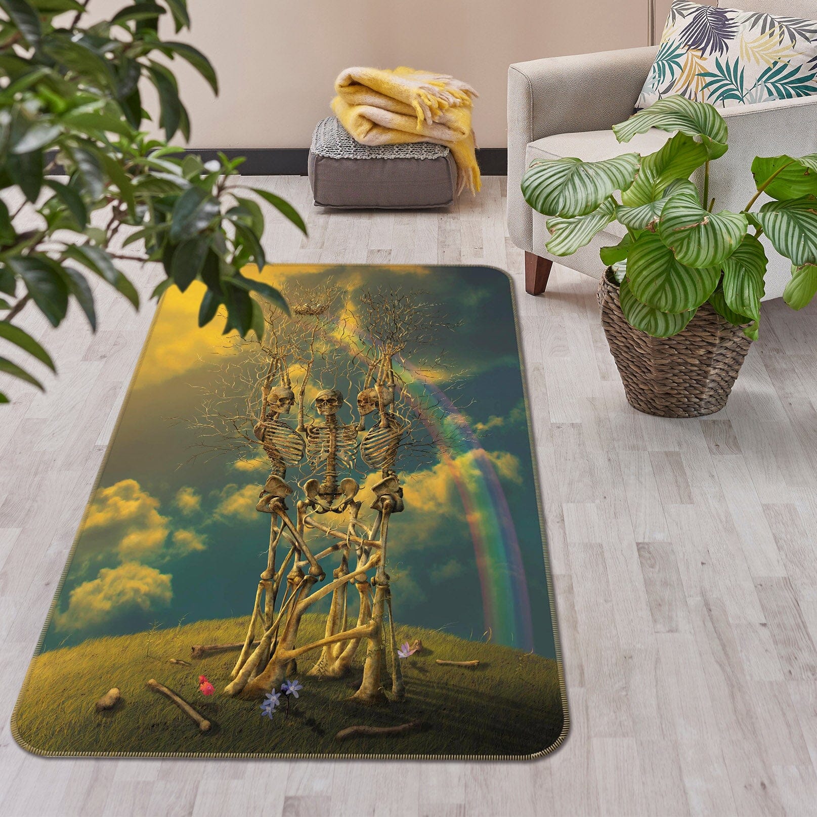 3D Life Cycle 1047 Vincent Hie Rug Non Slip Rug Mat Mat AJ Creativity Home 
