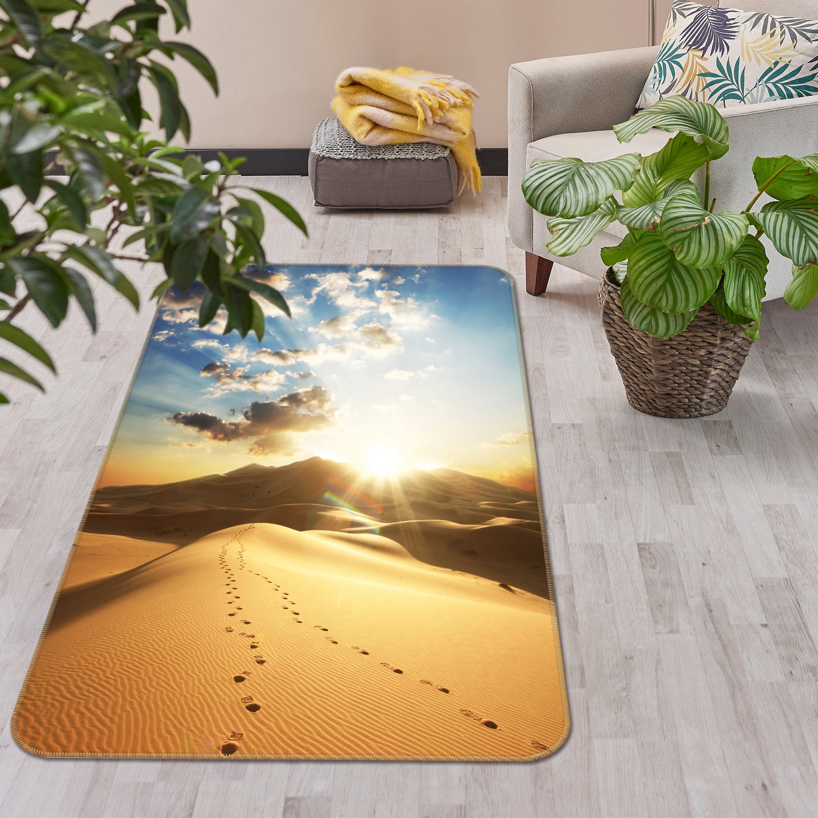 3D Desert 32099 Non Slip Rug Mat
