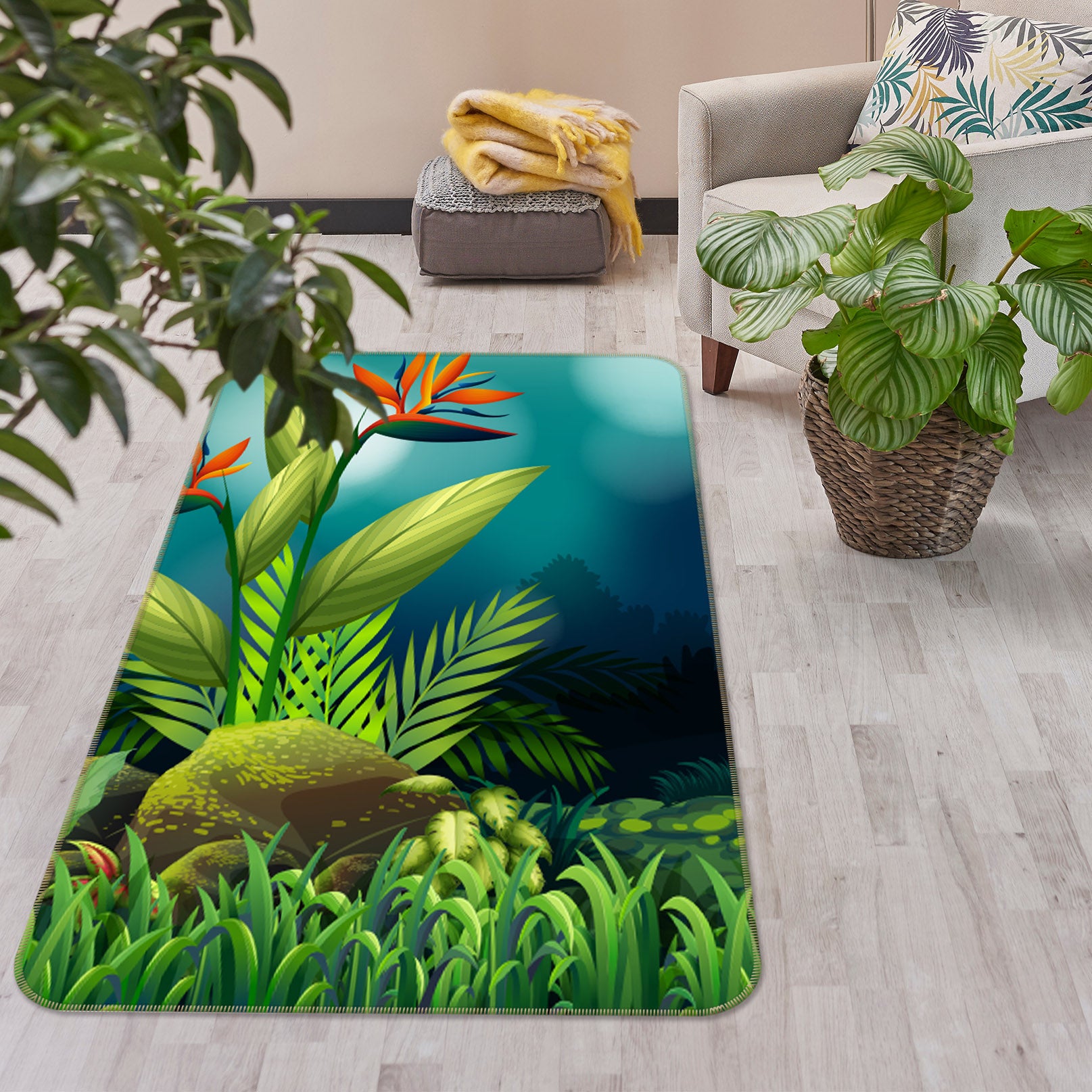 3D Grass 29241 Non Slip Rug Mat