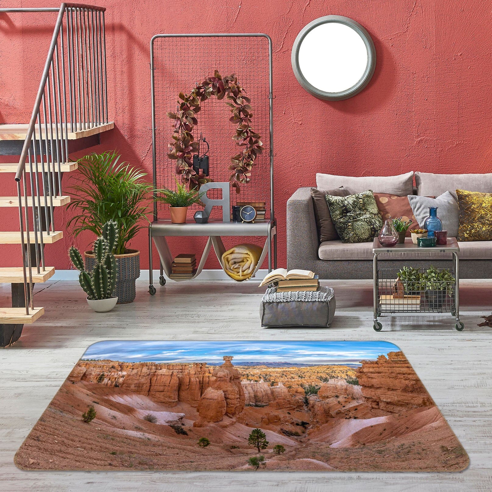 3D Loess City 1126 Marco Carmassi Rug Non Slip Rug Mat Mat AJ Creativity Home 