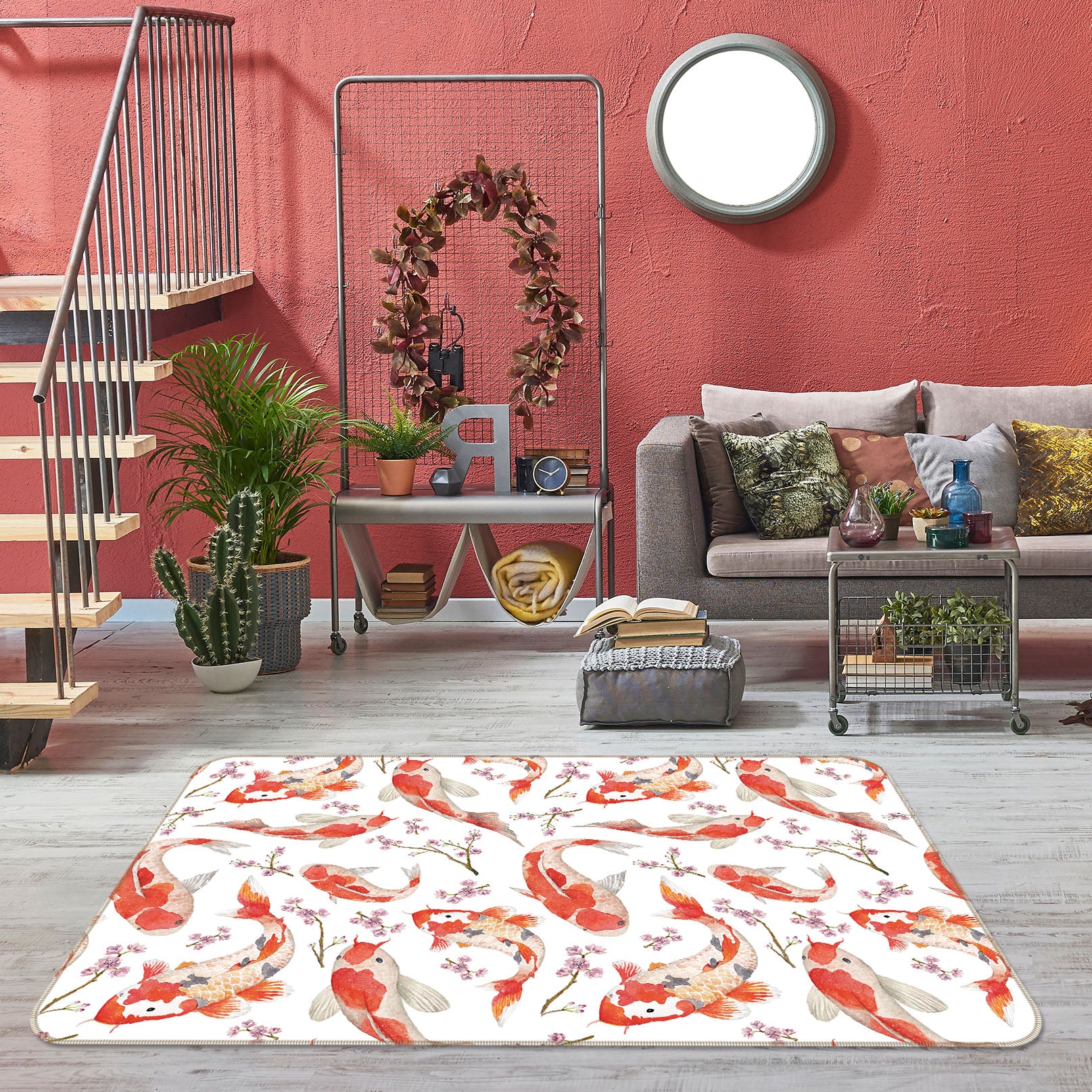 3D Goldfish 35049 Non Slip Rug Mat