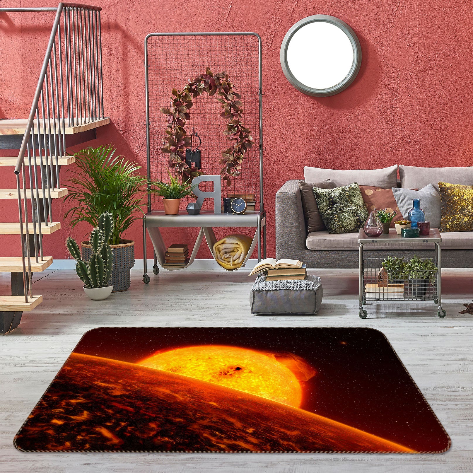 3D Planet 31116 Non Slip Rug Mat