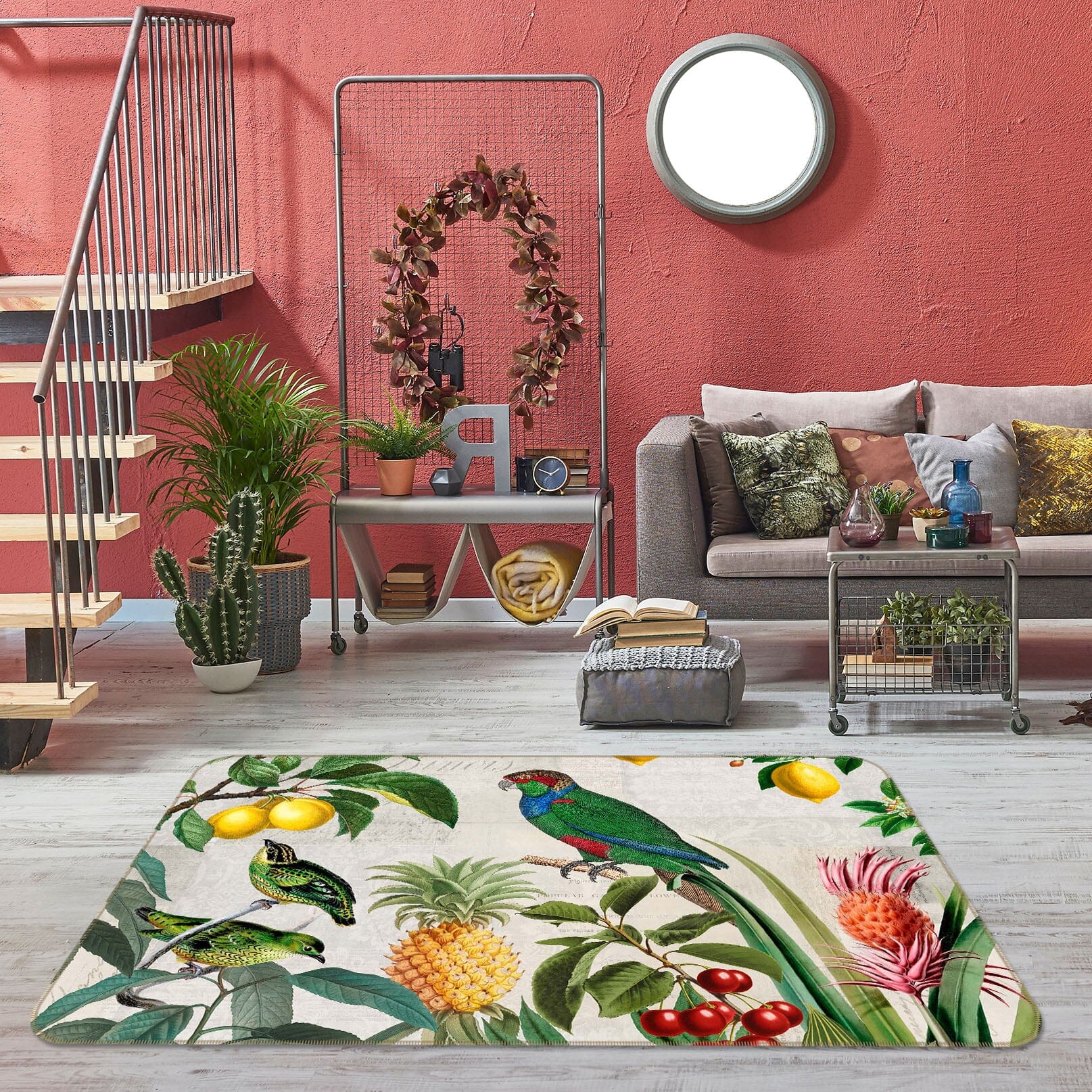 3D Fruit Paradise 1018 Andrea haase Rug Non Slip Rug Mat Mat AJ Creativity Home 