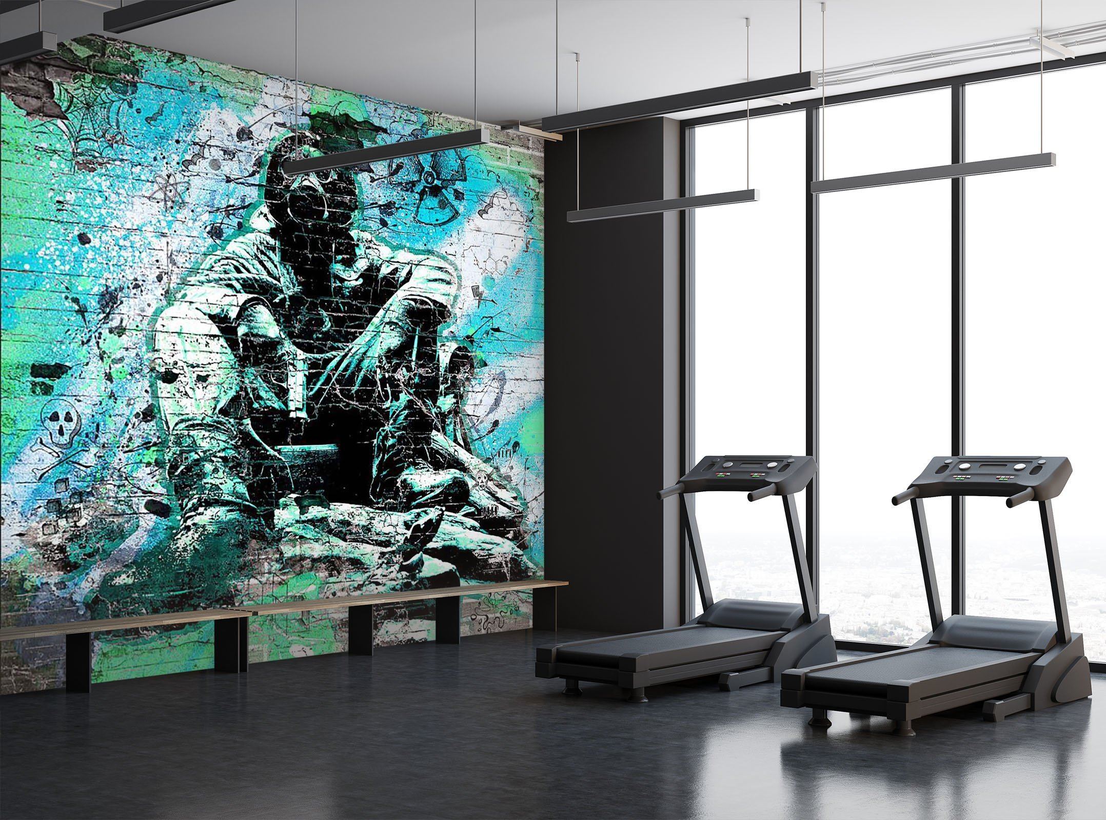 3D abstract person 36 Wall Murals Wallpaper AJ Wallpaper 