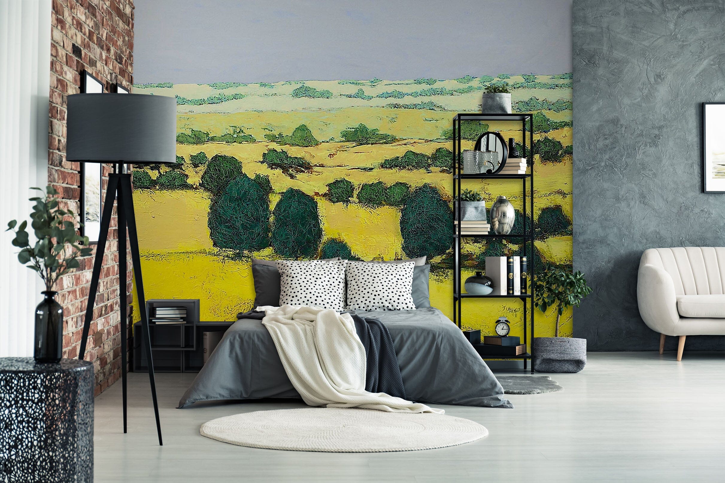 3D Summer Field 106 Allan P. Friedlander Wall Mural Wall Murals Wallpaper AJ Wallpaper 2 