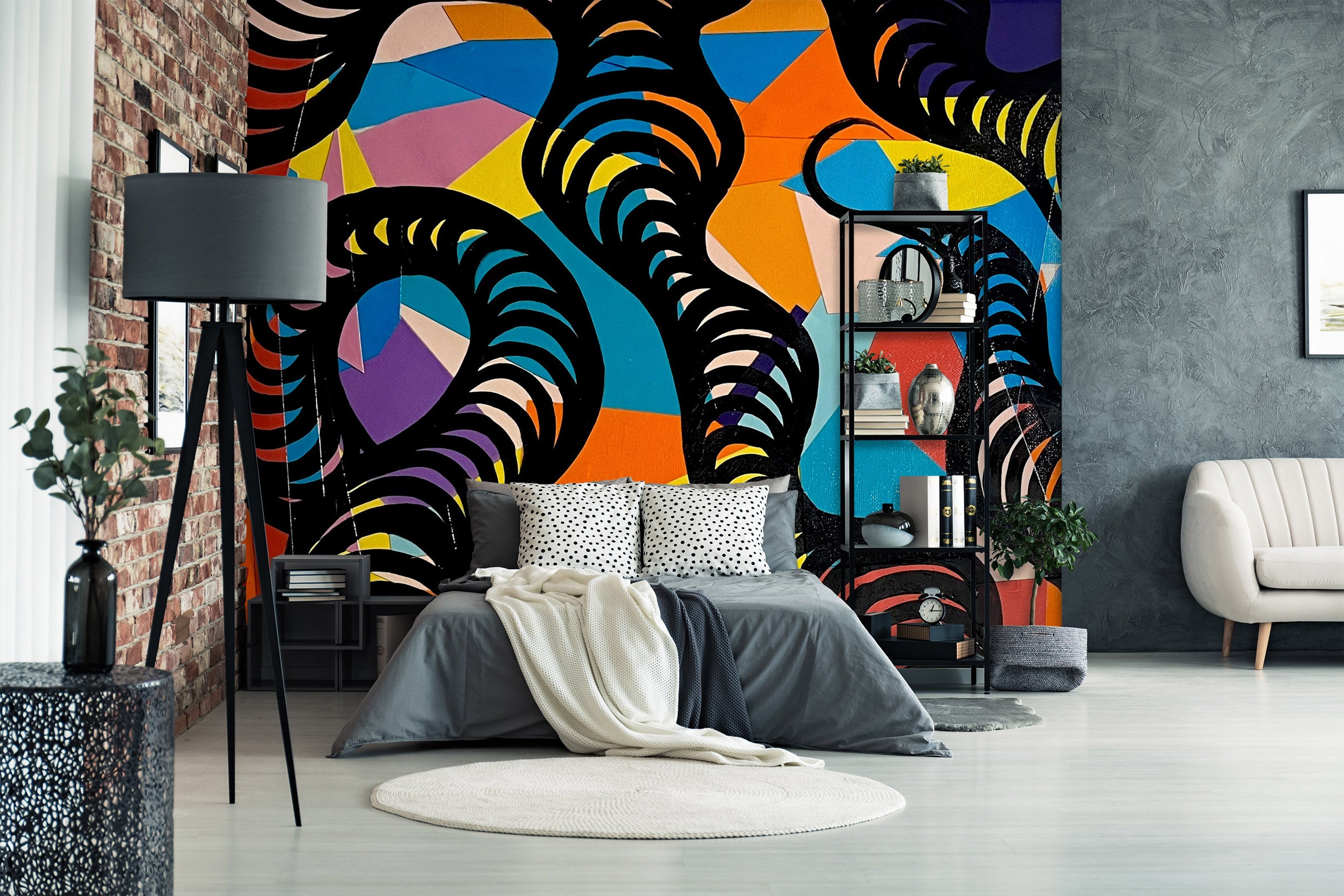 3D Painted Graphics 1276 Jacqueline Reynoso Wall Mural Wall Murals