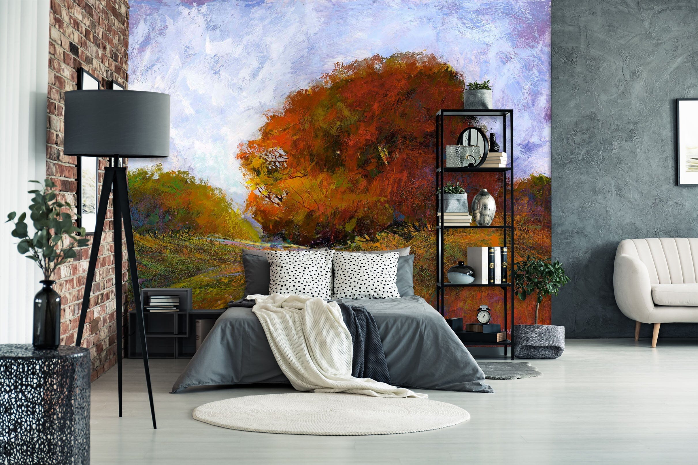 3D Red Maple Leaf 1502 Michael Tienhaara Wall Mural Wall Murals Wallpaper AJ Wallpaper 2 
