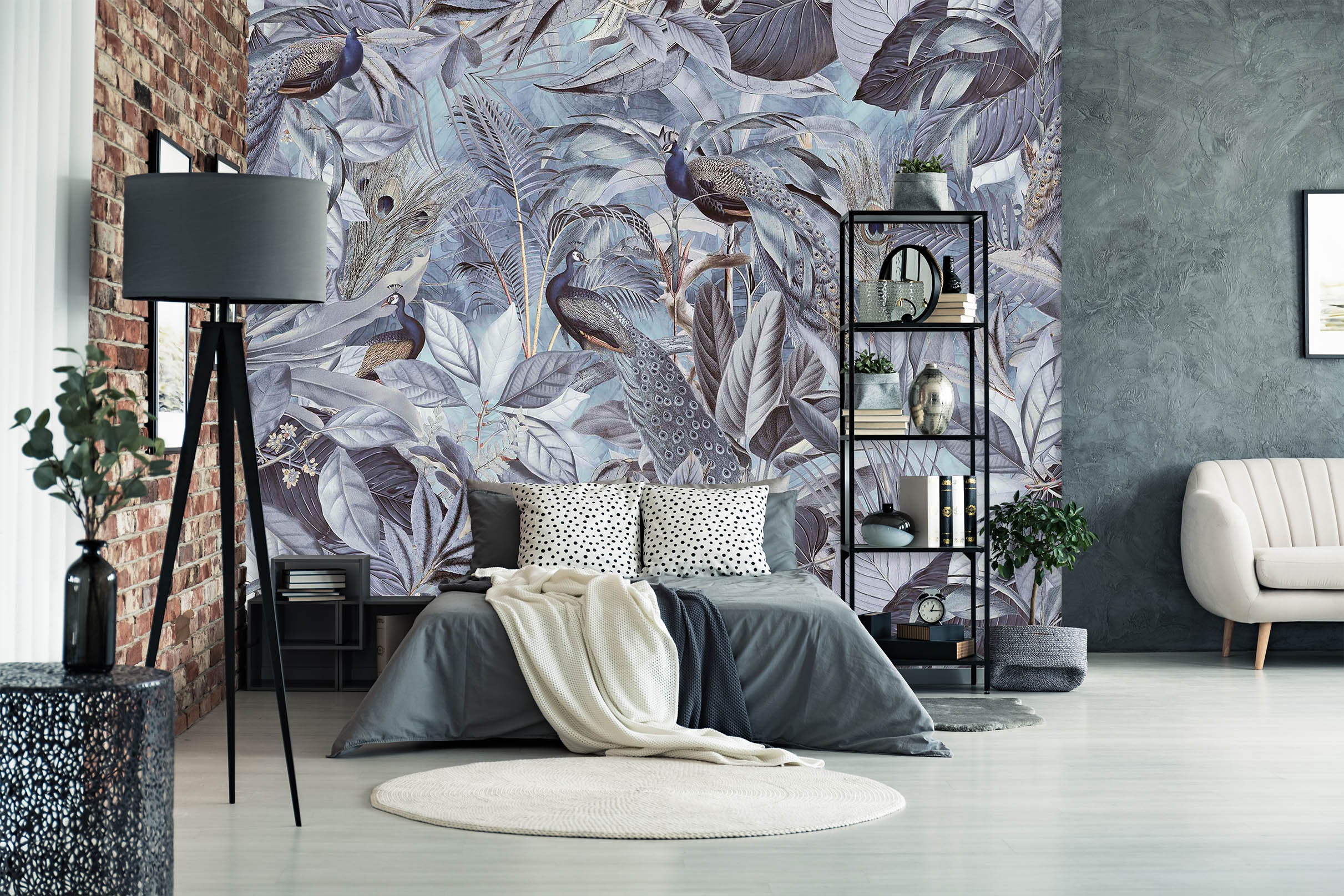 3D Night Forest 1007 Andrea haase Wall Mural Wall Murals