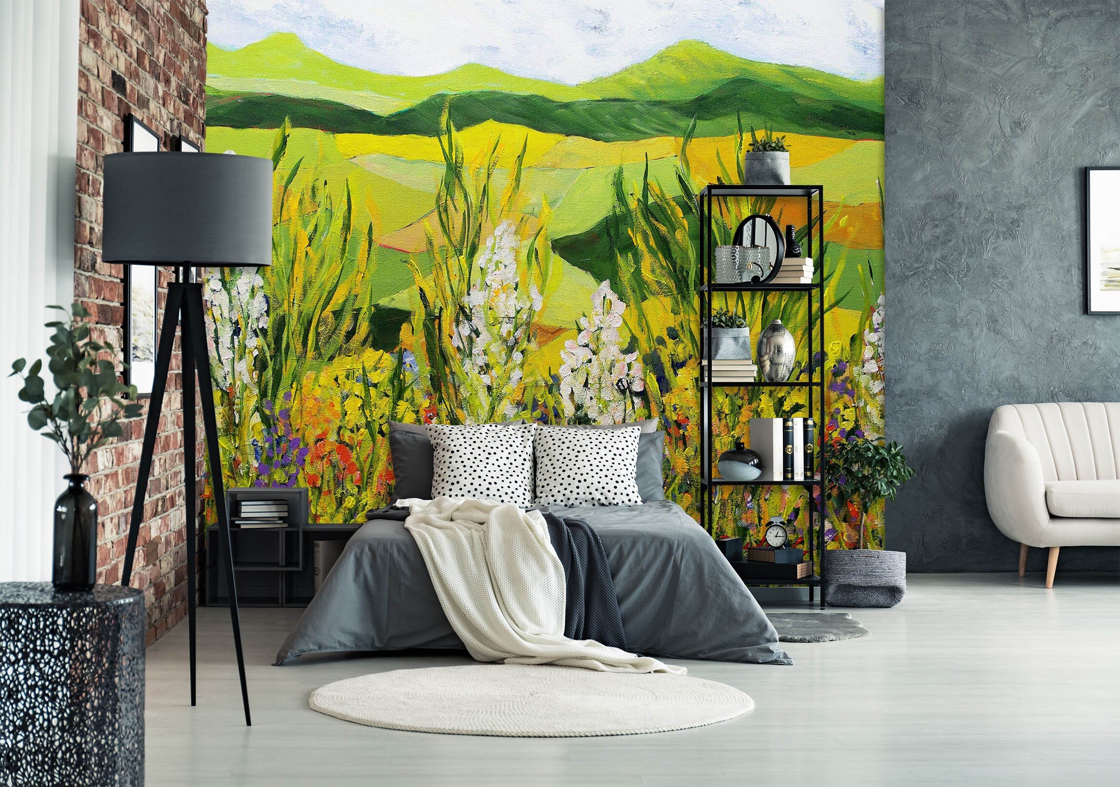 3D Colored Field 230 Allan P. Friedlander Wall Mural Wall Murals Wallpaper AJ Wallpaper 2 