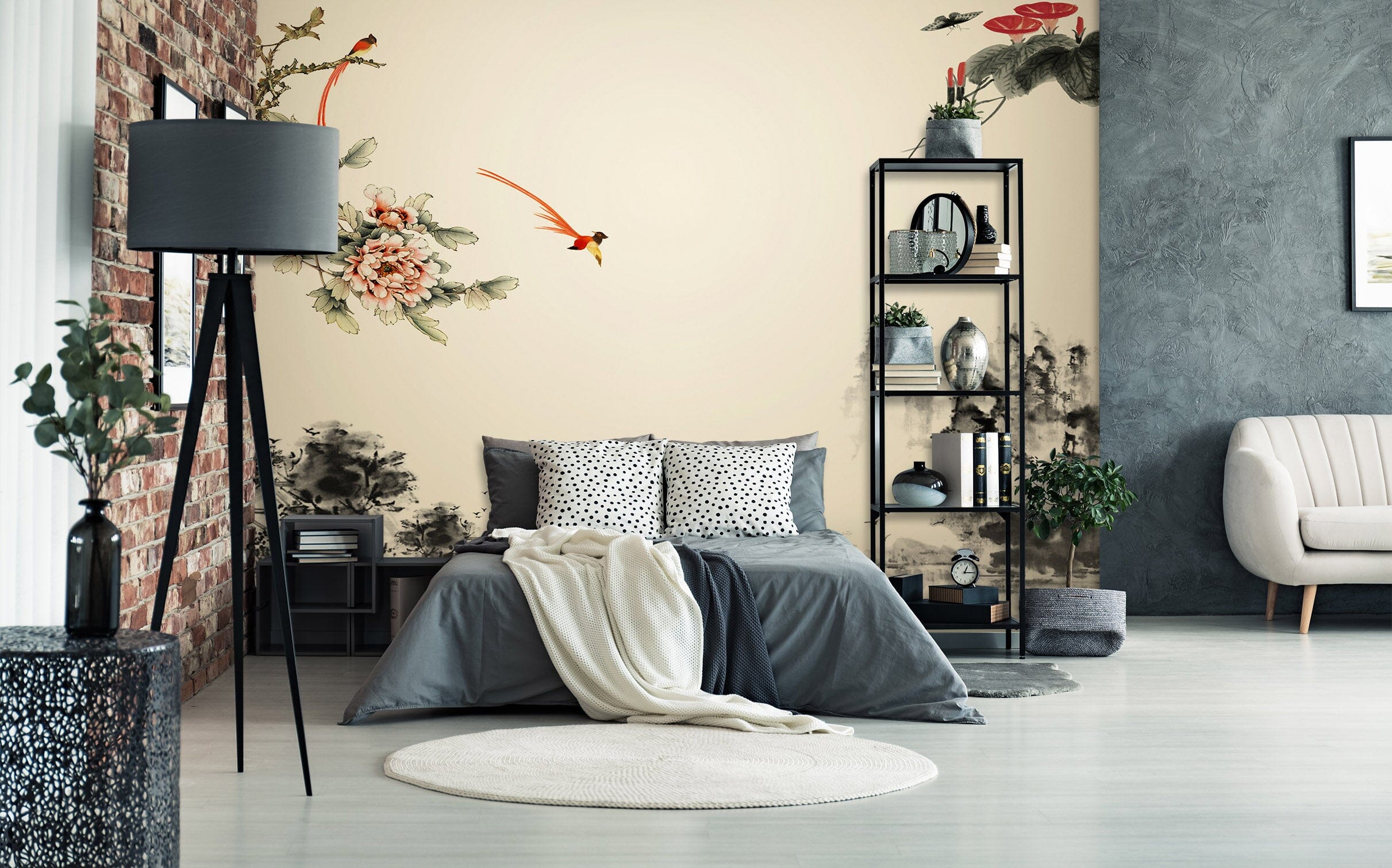 3D Swimming Fish 1473 Wall Murals Wallpaper AJ Wallpaper 2 