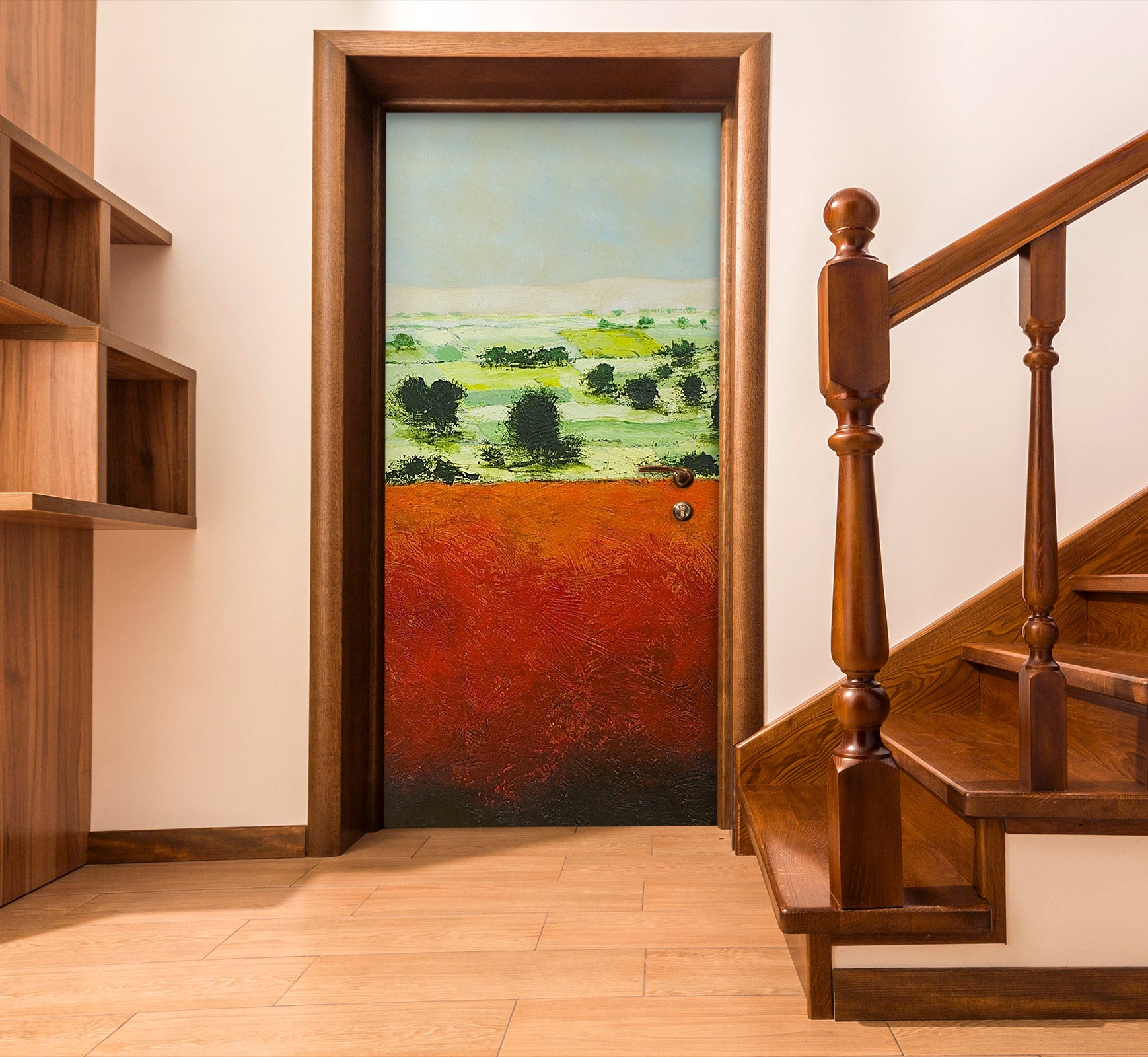 3D Grass Field 9313 Allan P. Friedlander Door Mural
