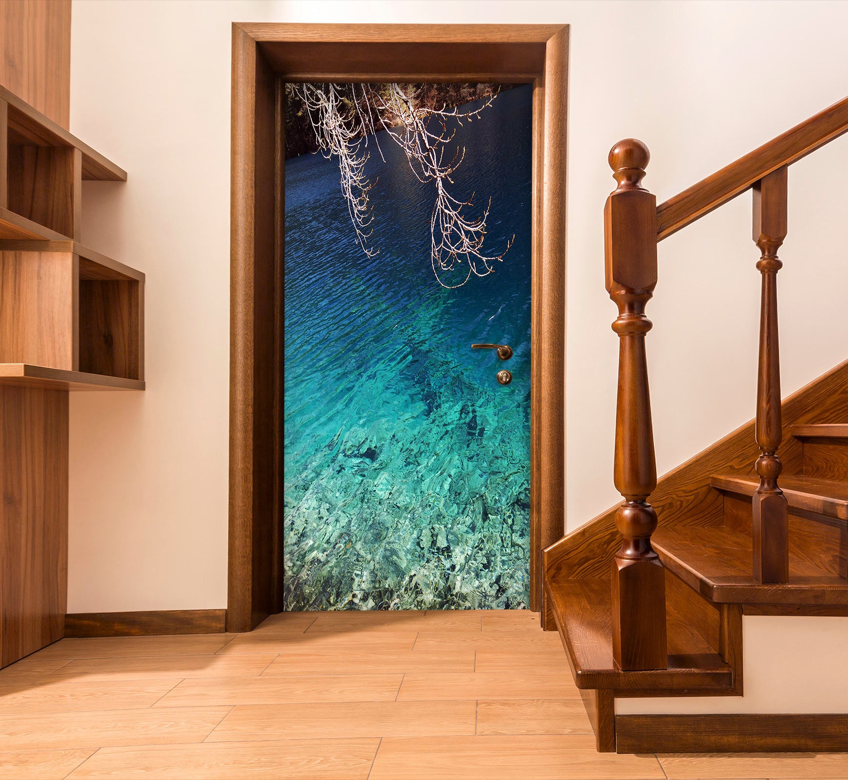 3D Seawater 24197 Door Mural