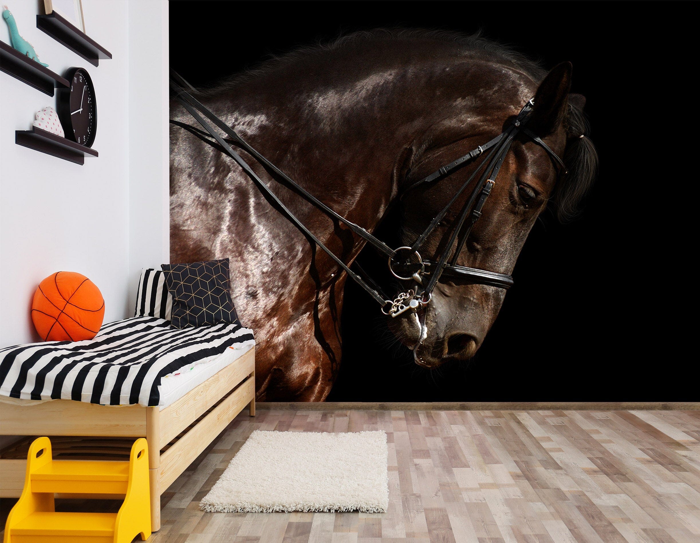 3D Horse Head 198 Wall Murals Wallpaper AJ Wallpaper 2 