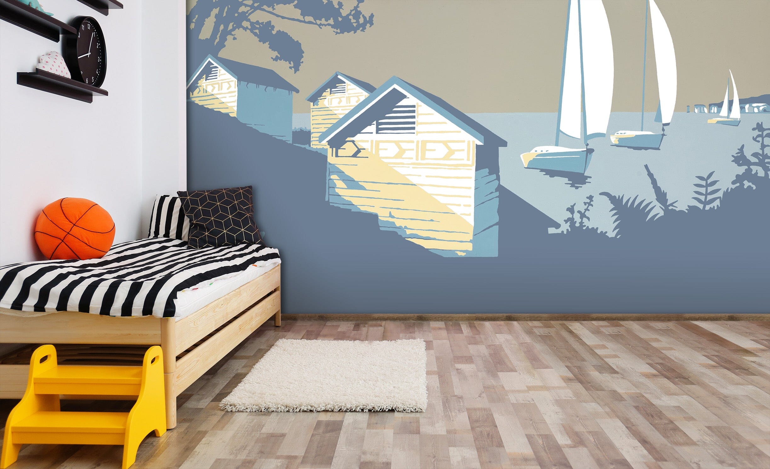 3D Sandbanks And The Purbecks 1050 Steve Read Wall Mural Wall Murals Wallpaper AJ Wallpaper 2 