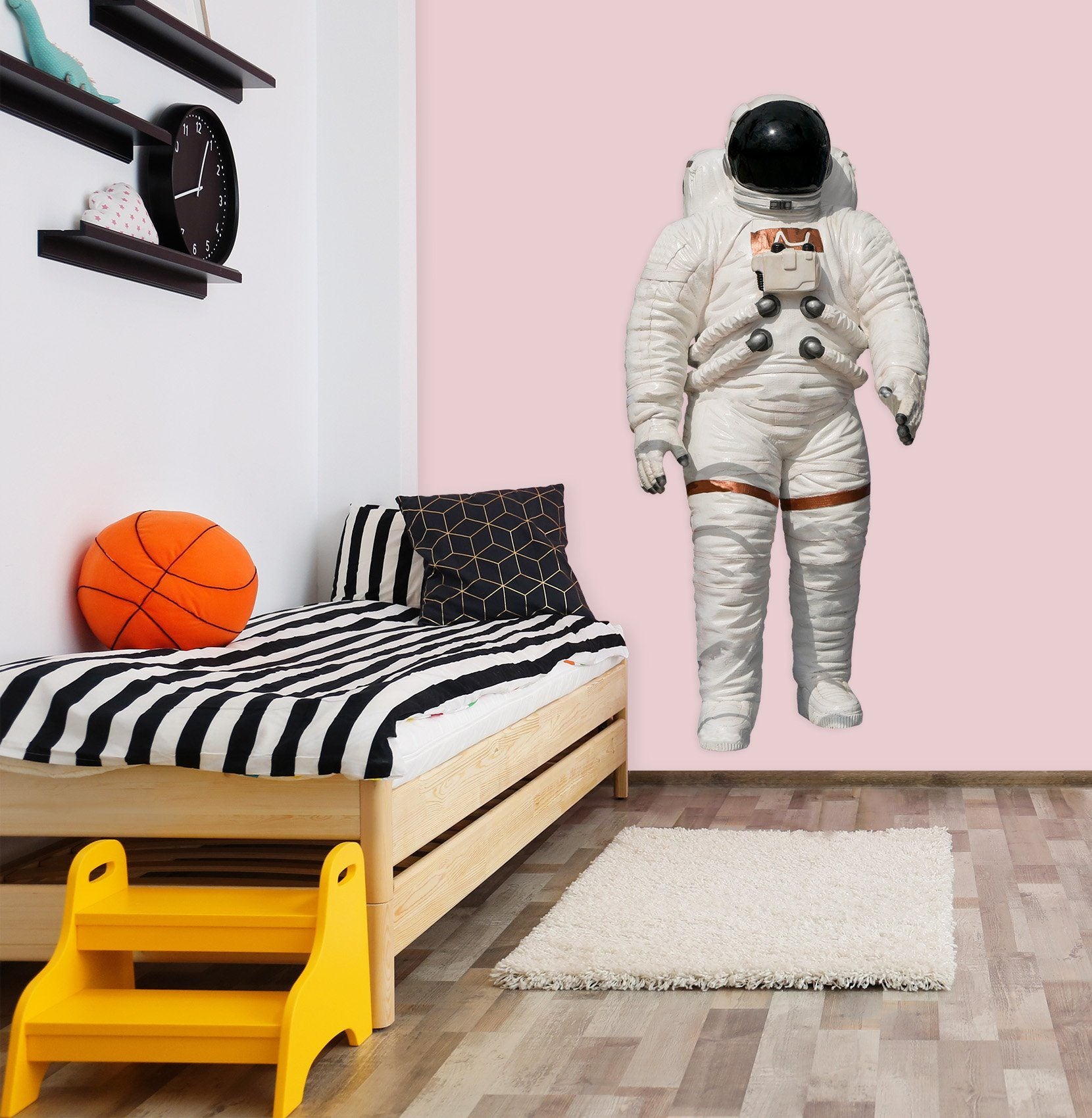 3D Astronaut 0233 Wall Stickers Wallpaper AJ Wallpaper 