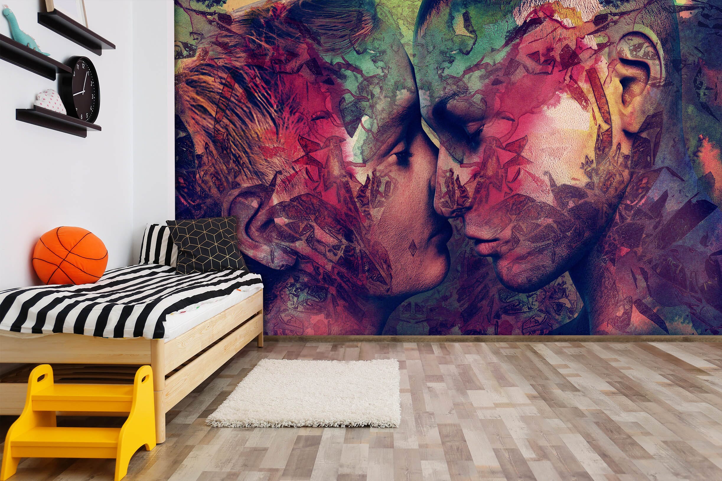 3D Graffiti Love 1406 Marco Cavazzana Wall Mural Wall Murals Wallpaper AJ Wallpaper 2 