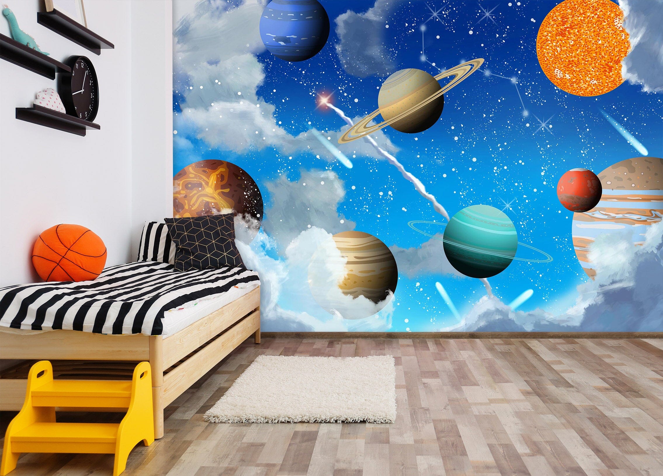 3D Color Planet 1611 Wall Murals Wallpaper AJ Wallpaper 2 