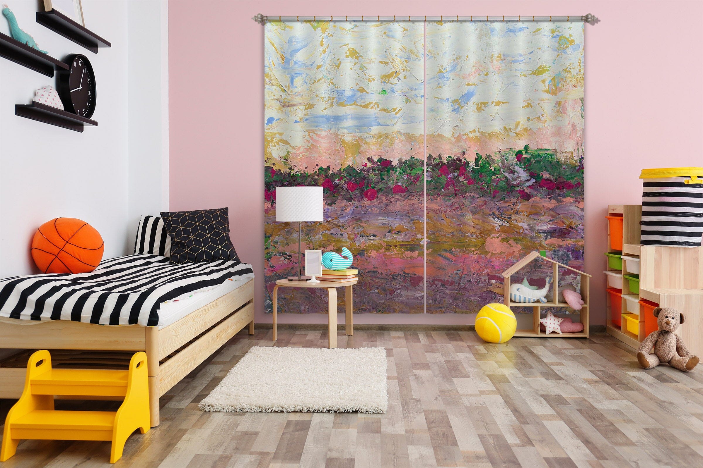 3D Summer Sunset 272 Allan P. Friedlander Curtain Curtains Drapes Curtains AJ Creativity Home 