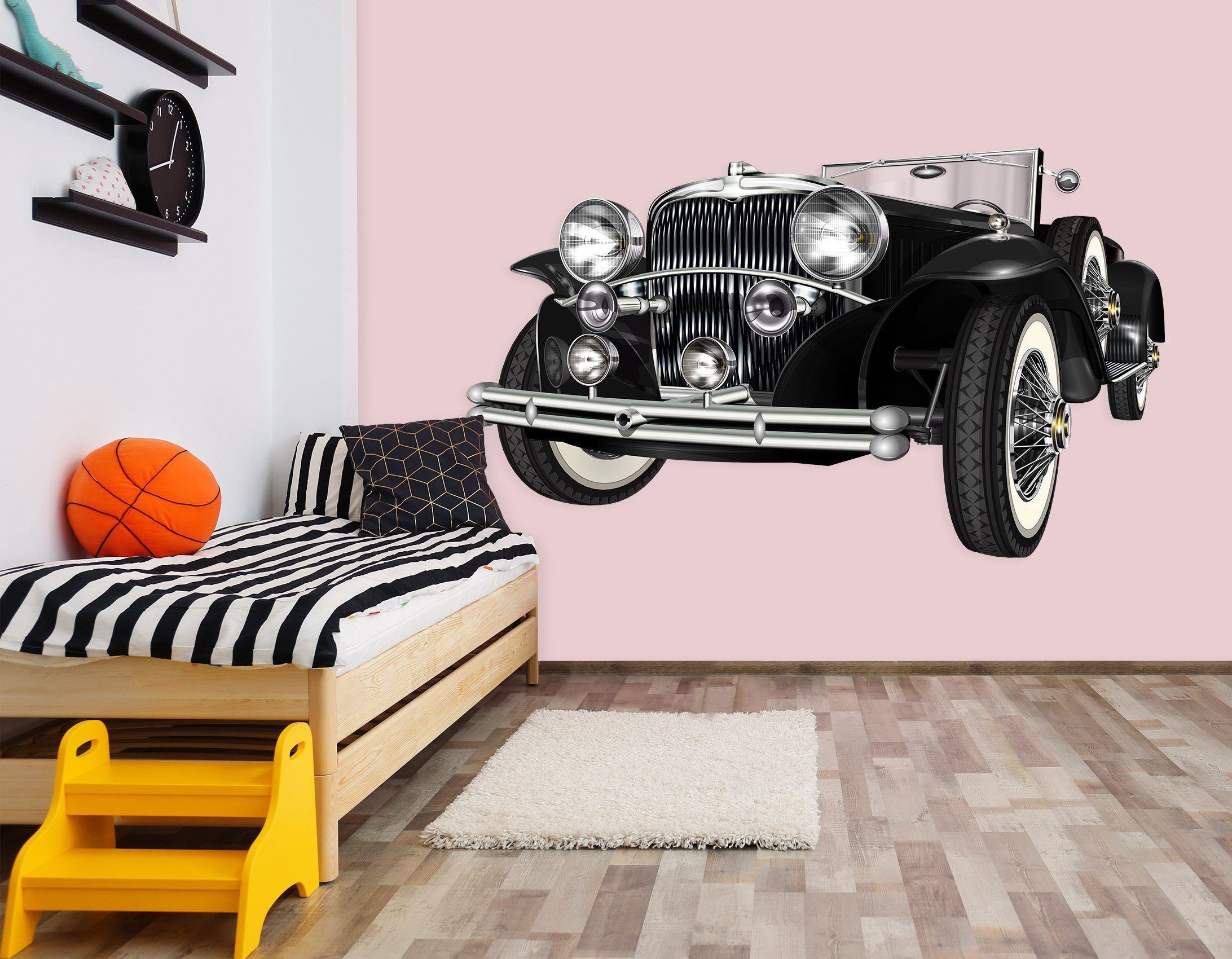 3D Vintage car 0259 Vehicles Wallpaper AJ Wallpaper 