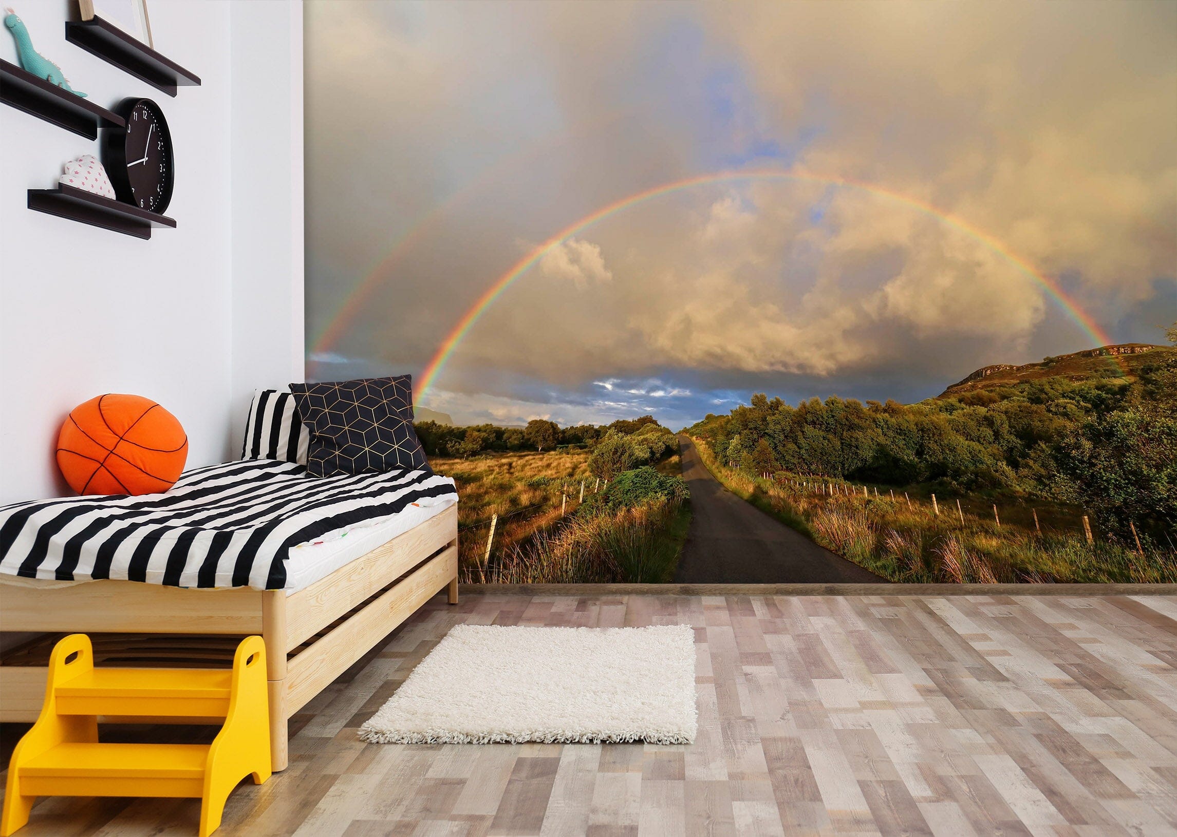 3D Rainbow Forest 119 Jerry LoFaro Wall Mural Wall Murals Wallpaper AJ Wallpaper 2 