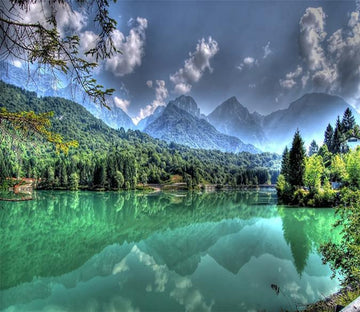 3D Fairy Mountain Lake 34 Wallpaper AJ Wallpaper 