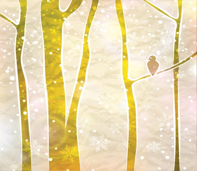 3D Golden Autumn Trunk 824 Wallpaper AJ Wallpaper 