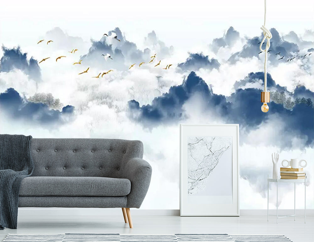 3D Wild Goose WC733 Wall Murals