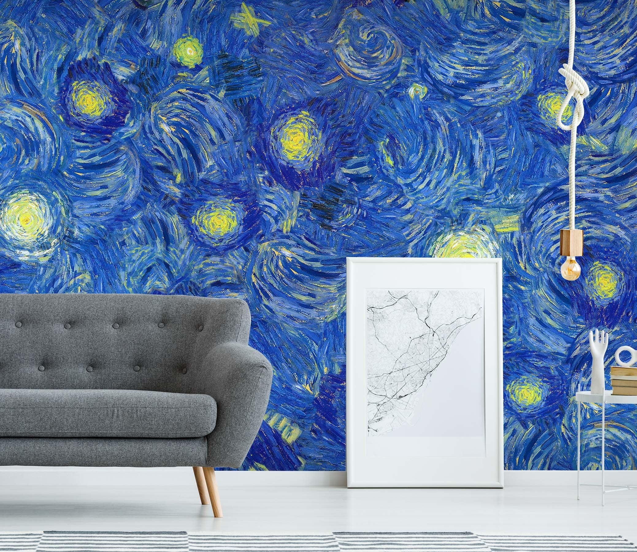 3D Oil Painting Stars 084 Wallpaper AJ Wallpaper 