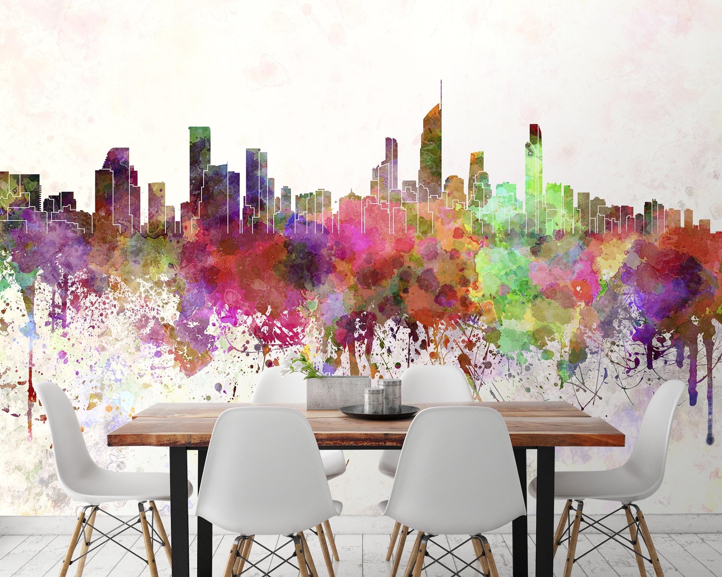 3D Color City 007 Wallpaper AJ Wallpaper 