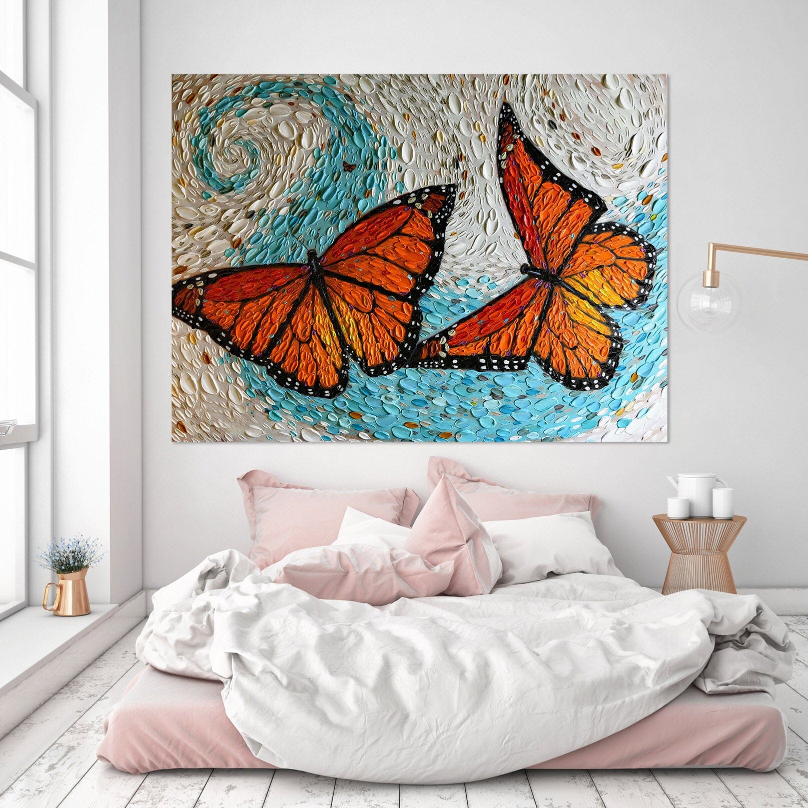 3D Painted Butterfly 031 Dena Tollefson Wall Sticker Wallpaper AJ Wallpaper 2 