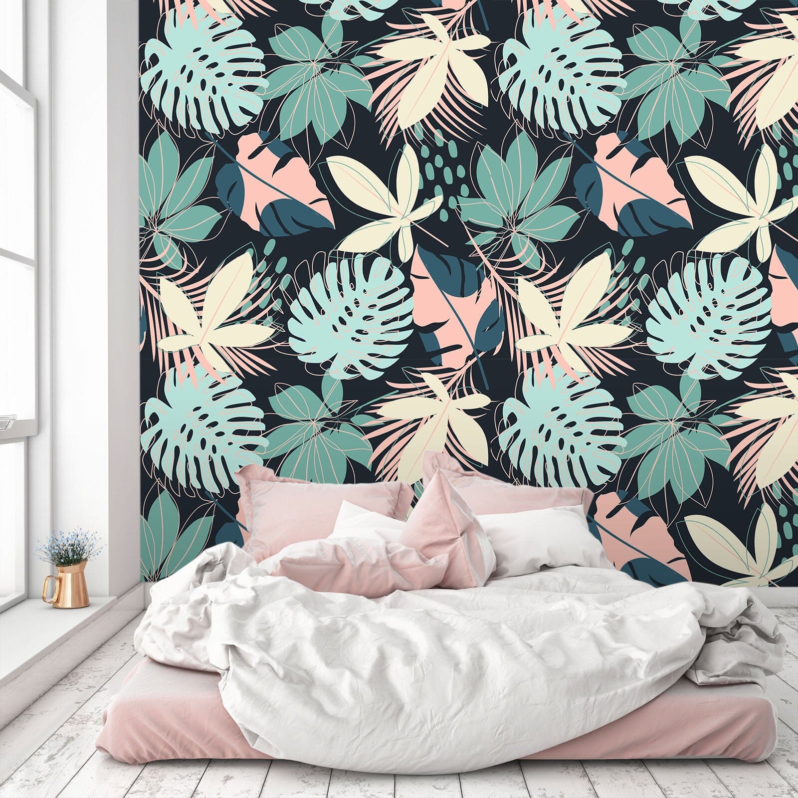 3D Graffiti Flower 51 Wall Murals Wallpaper AJ Wallpaper 2 