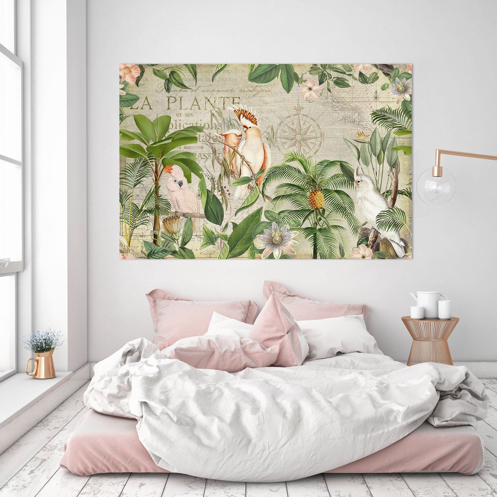 3D Forest Parrot 045 Andrea haase Wall Sticker Wallpaper AJ Wallpaper 2 