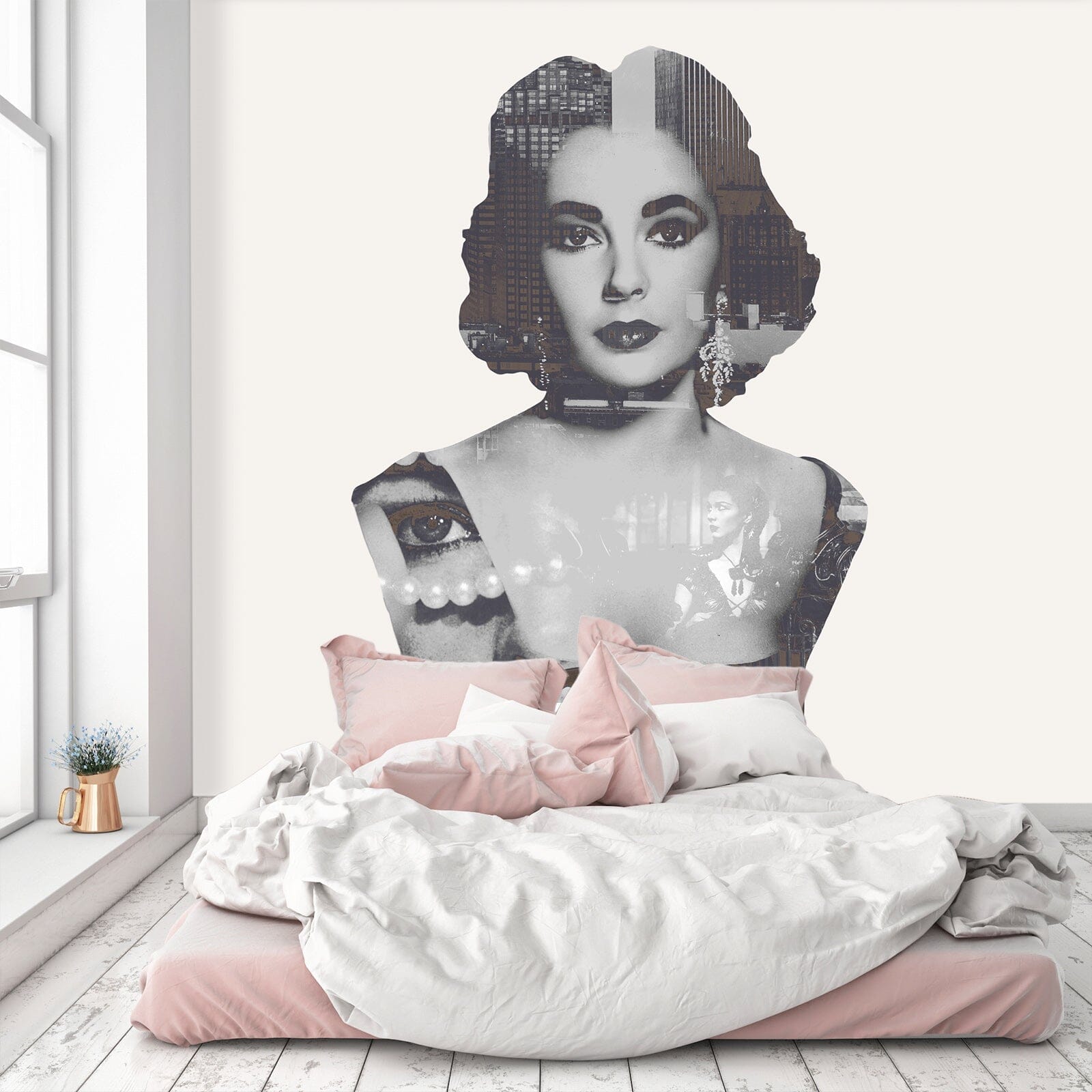 3D Gelizabethtaylor 1404 Marco Cavazzana Wall Mural Wall Murals Wallpaper AJ Wallpaper 2 
