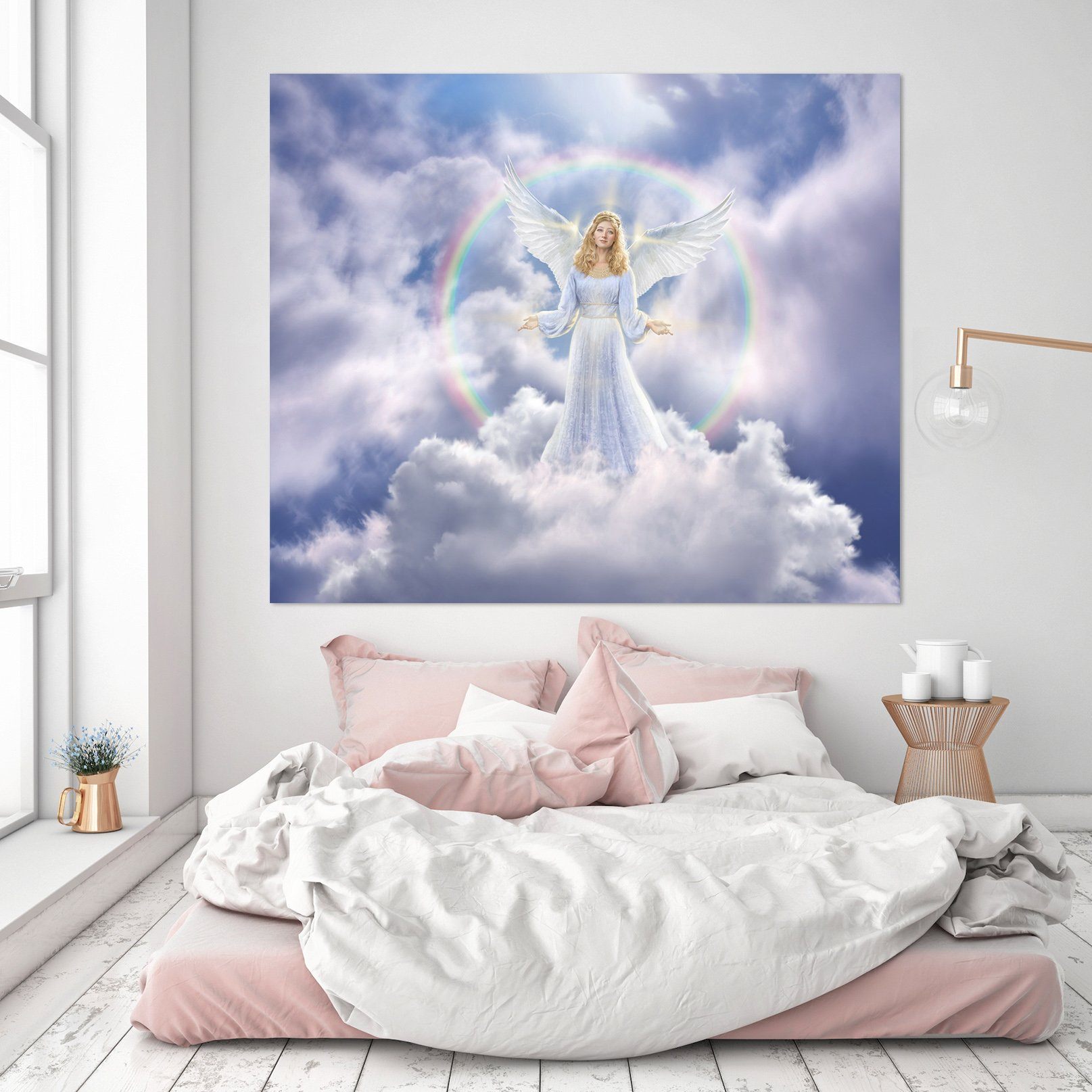 3D Angel 012 Jerry LoFaro Wall Sticker Wallpaper AJ Wallpaper 2 