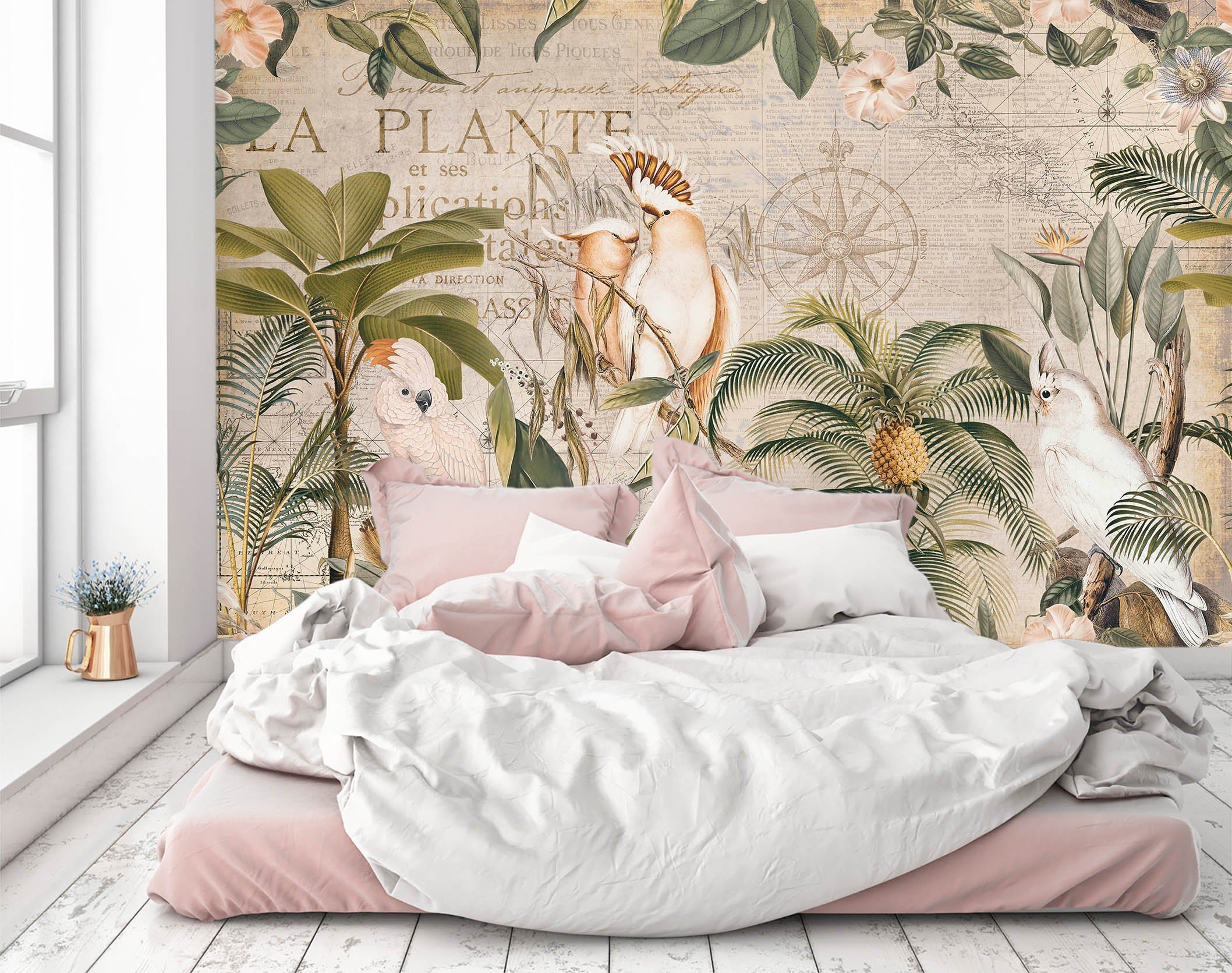 3D Bird Home 1435 Andrea haase Wall Mural Wall Murals Wallpaper AJ Wallpaper 2 