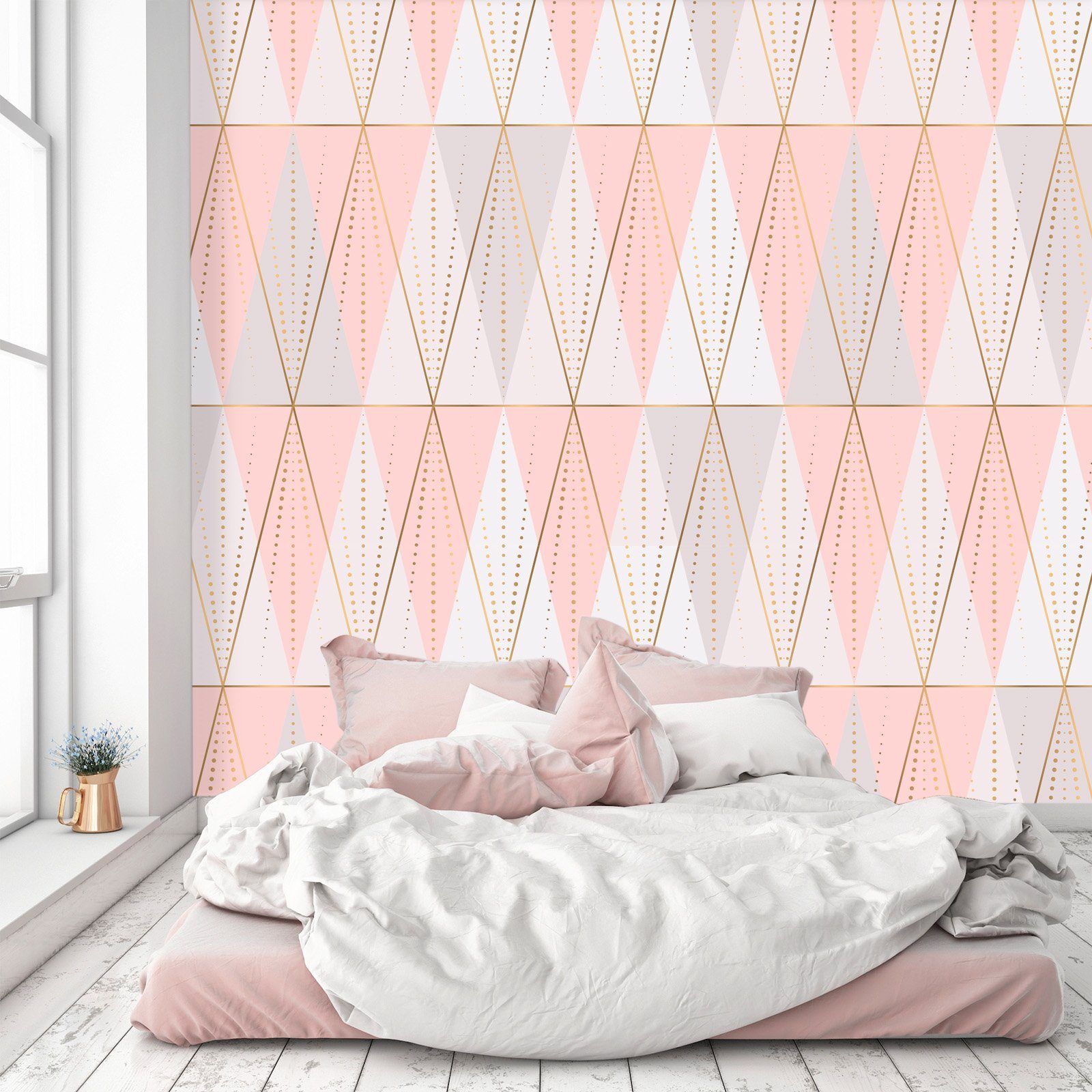 3D Powder Length Triangle 561 Wallpaper AJ Wallpaper 