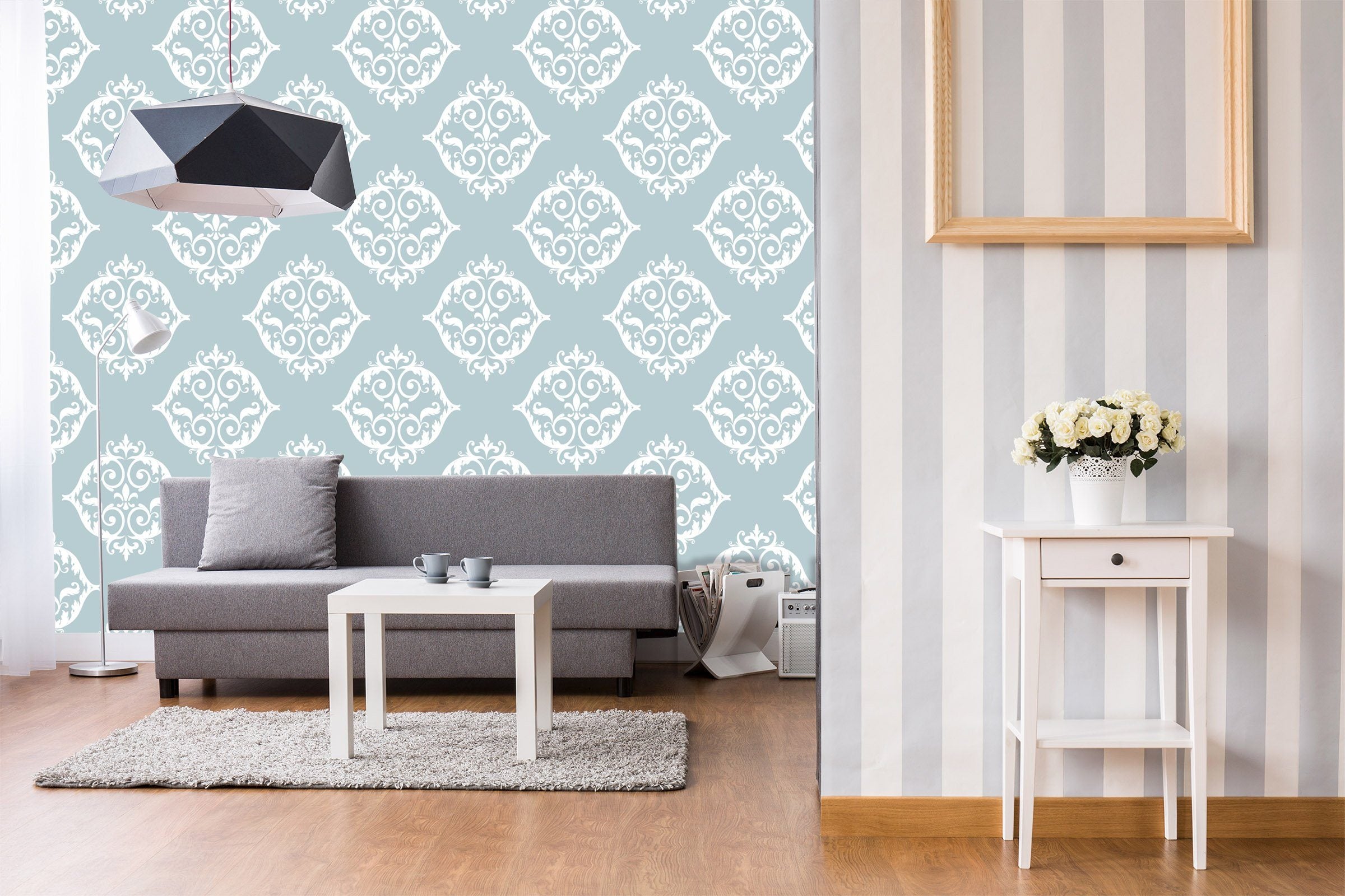 3D Box Flower 293 Wallpaper AJ Wallpaper 