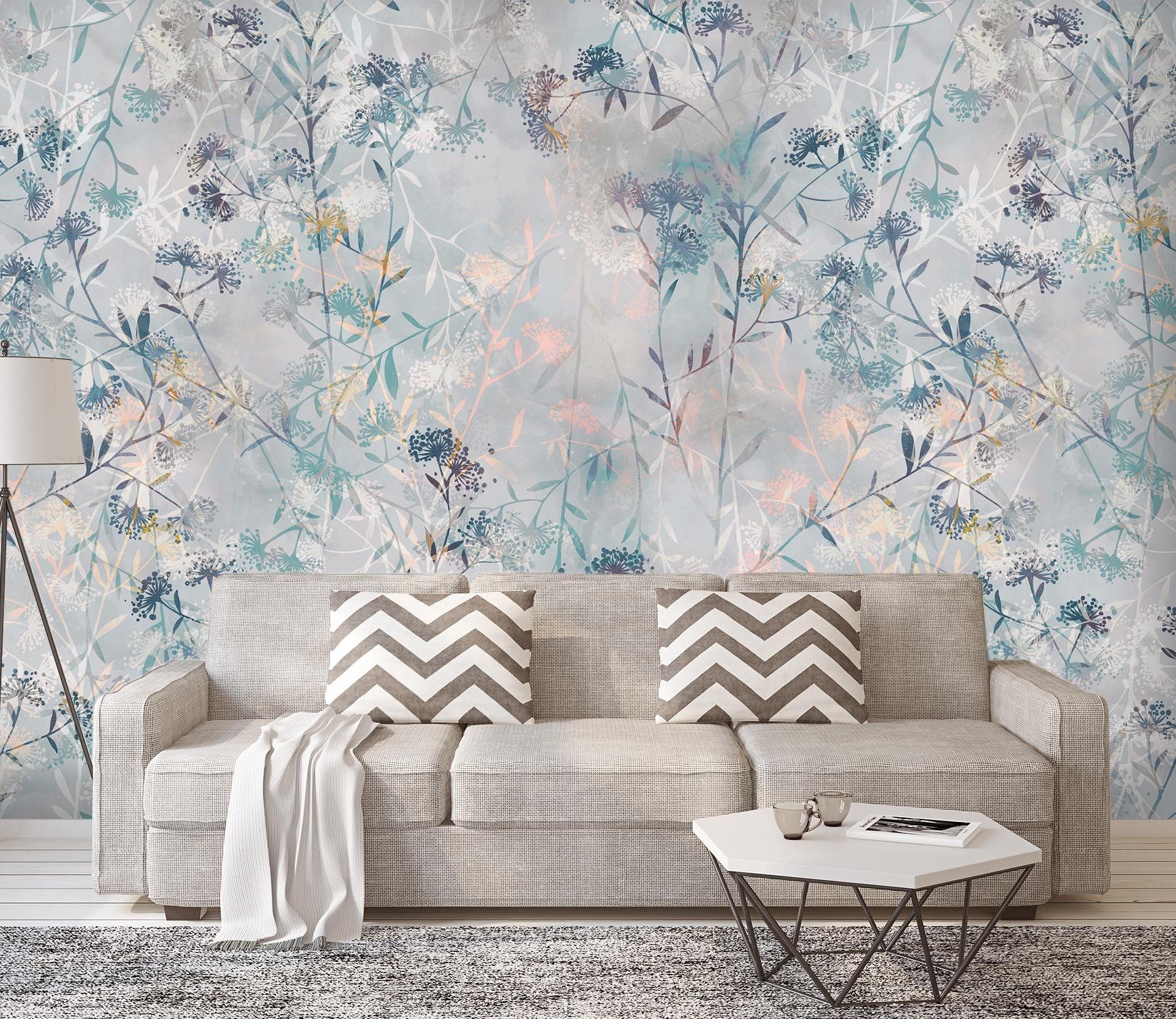 3D Fine Leaves 085 Wallpaper AJ Wallpaper 