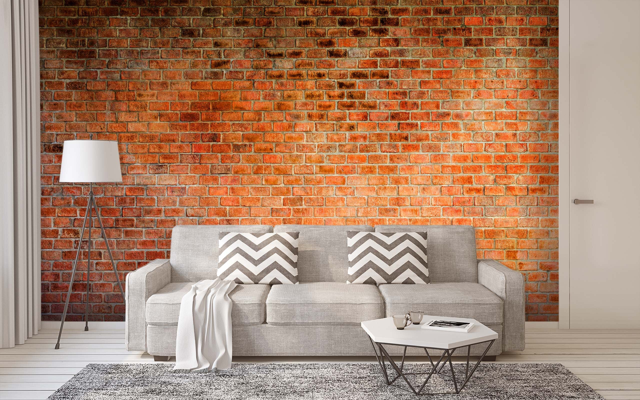 3D Red Brick Wall 35 Wall Murals Wallpaper AJ Wallpaper 2 