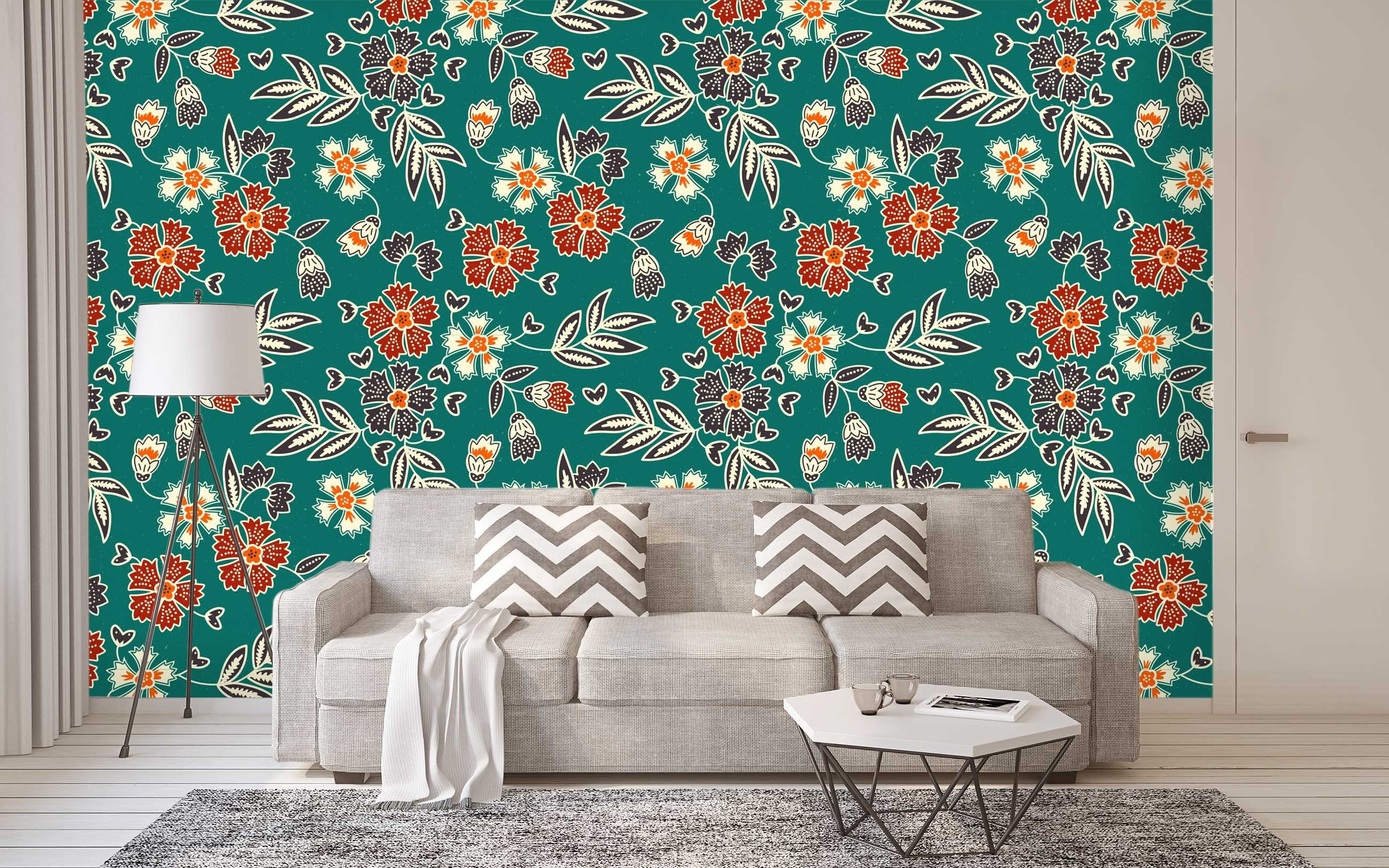 3D Crocus Pattern 432 Wallpaper AJ Wallpaper 