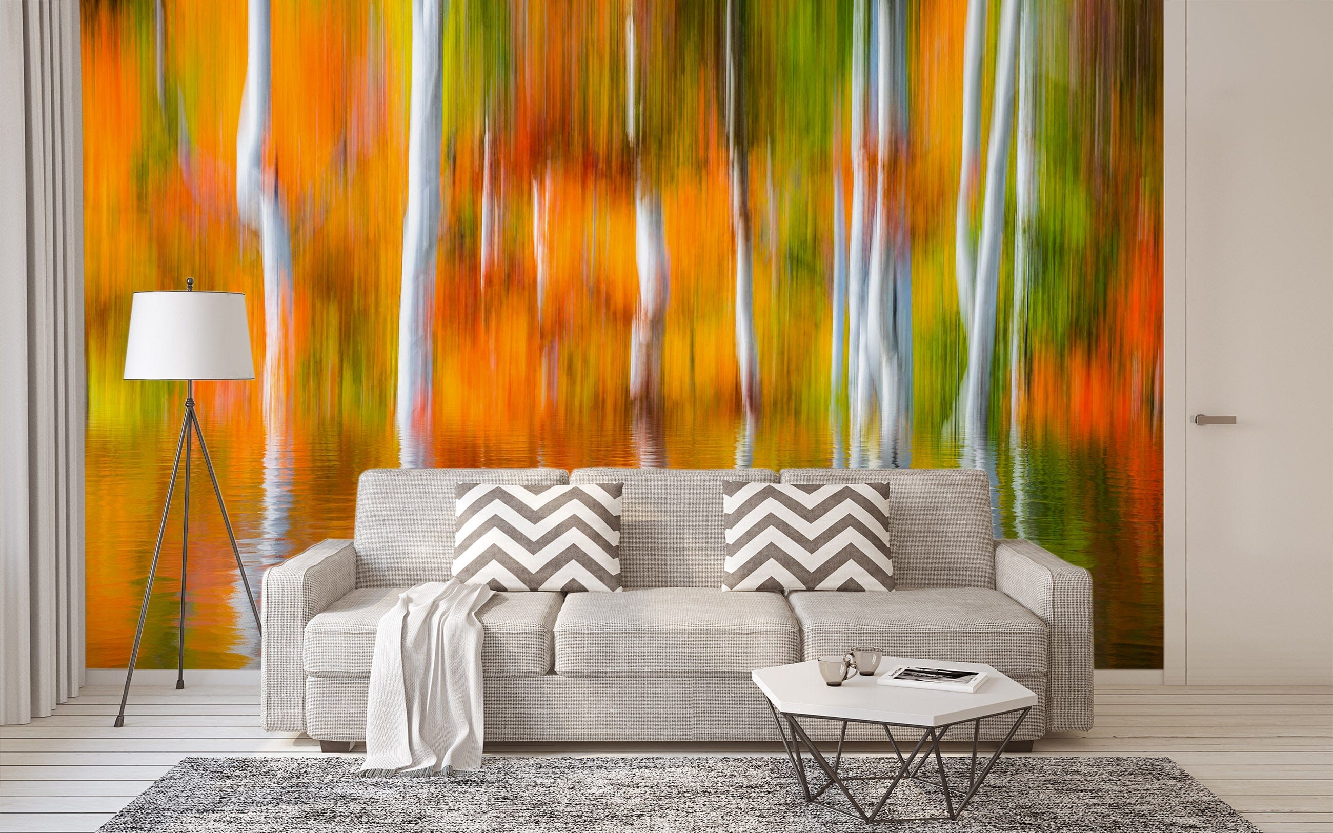 3D Reflection Trunk 1416 Marco Carmassi Wall Mural Wall Murals Wallpaper AJ Wallpaper 2 