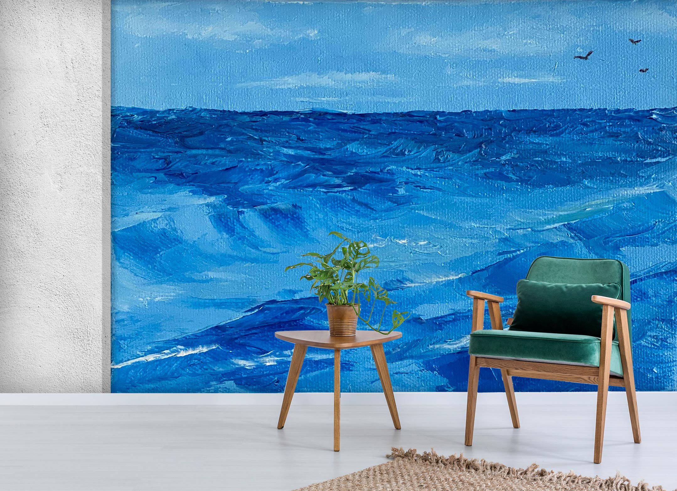 3D Blue Ocean 9818 Marina Zotova Wall Mural Wall Murals