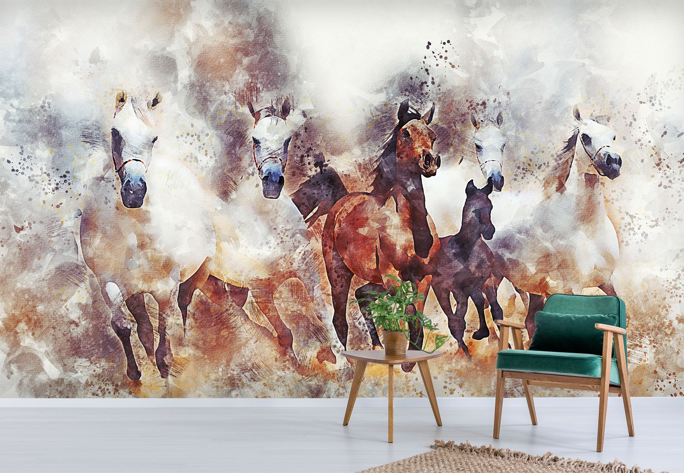 3D Flying Horse 202 Wallpaper AJ Wallpaper 
